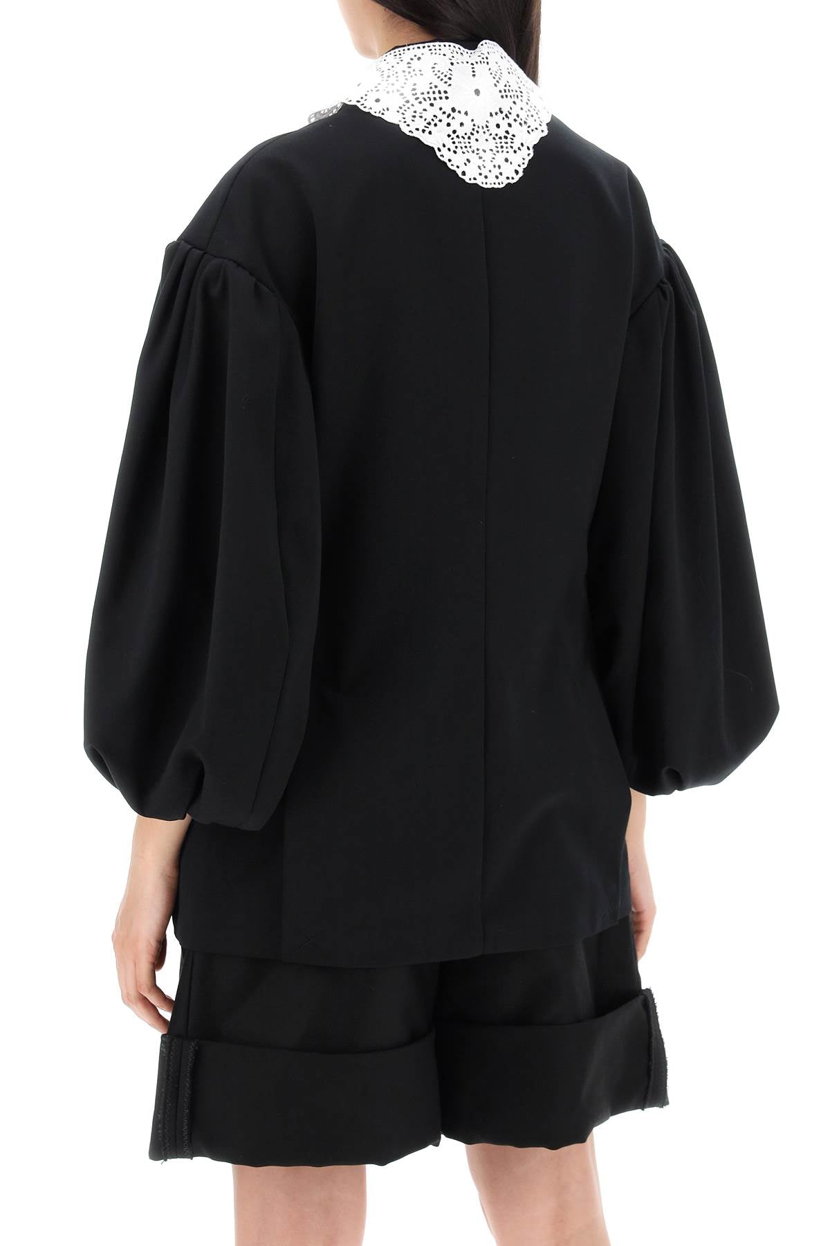 Simone Rocha "oversized blazer with lace image 2