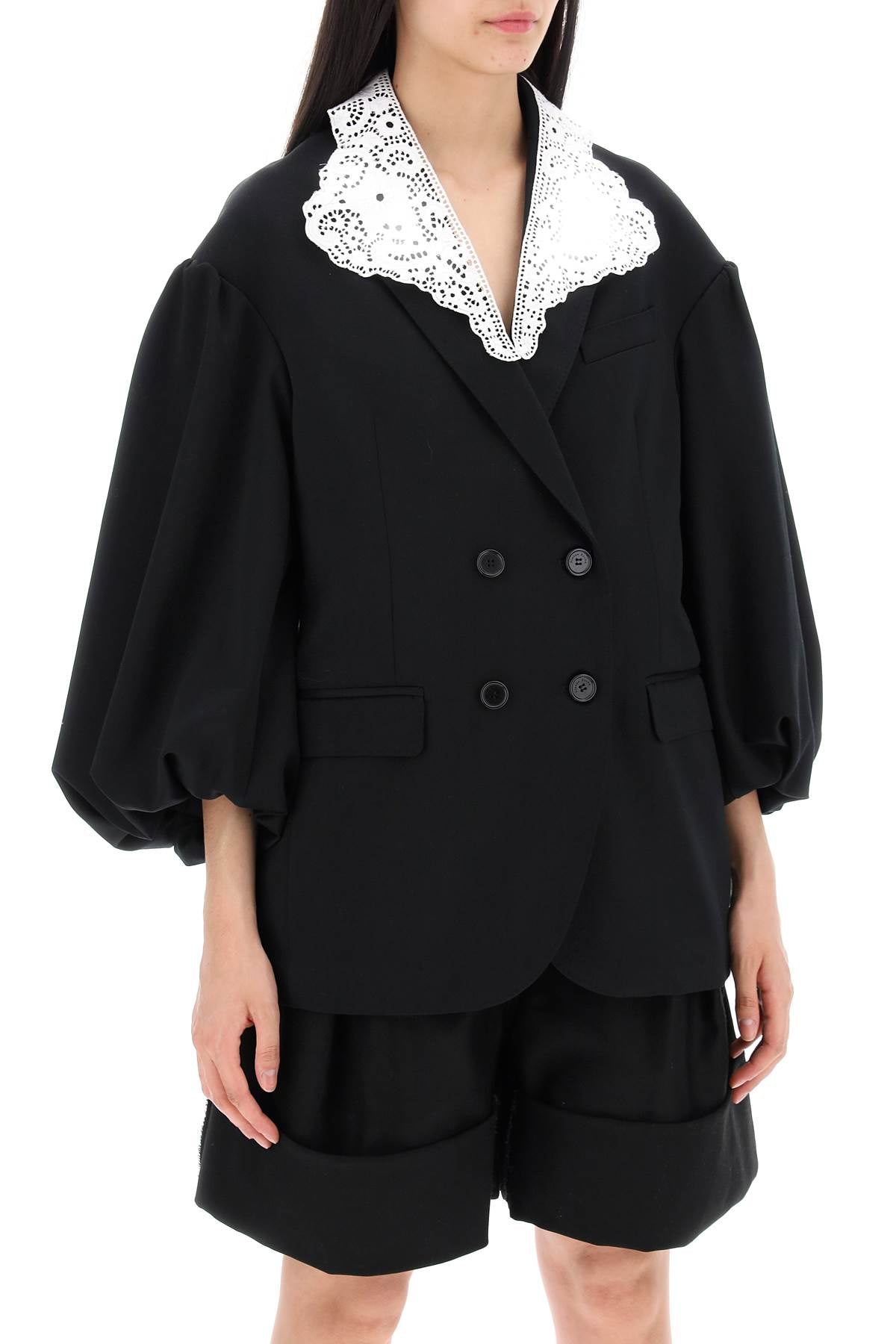 Simone Rocha "oversized blazer with lace image 1