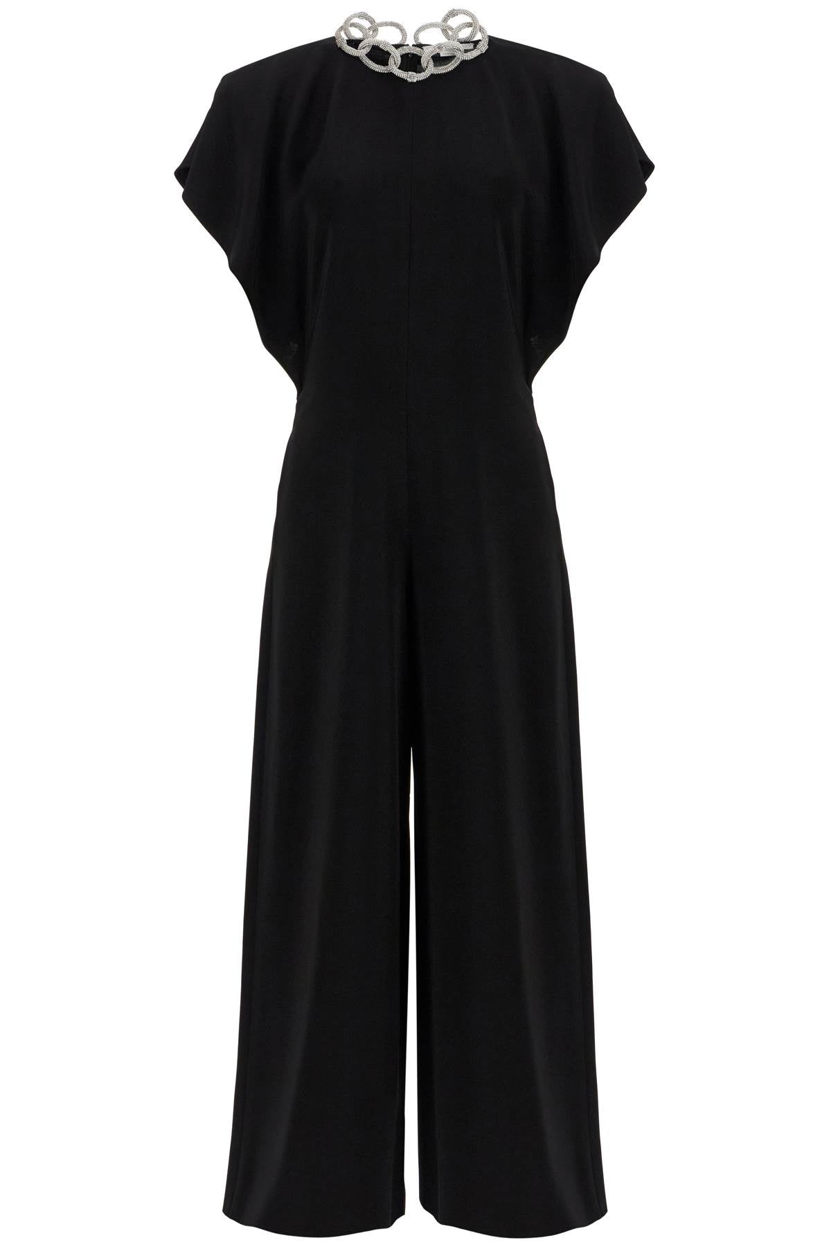 Stella McCartney Chain-Embellished Wide-Leg Jumpsuit image 0