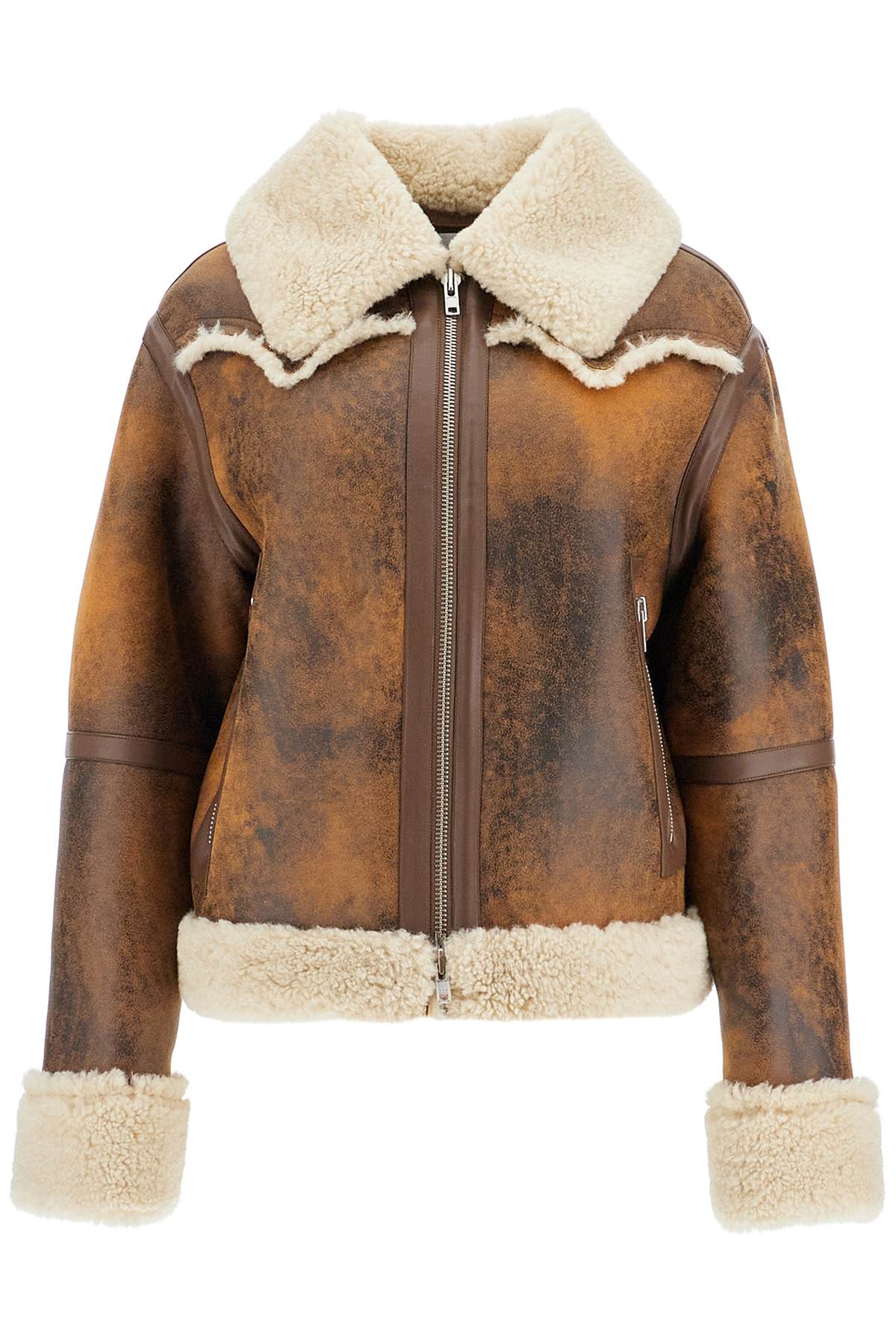 Stand Studio Lessie Faux Shearling Jacket image 0