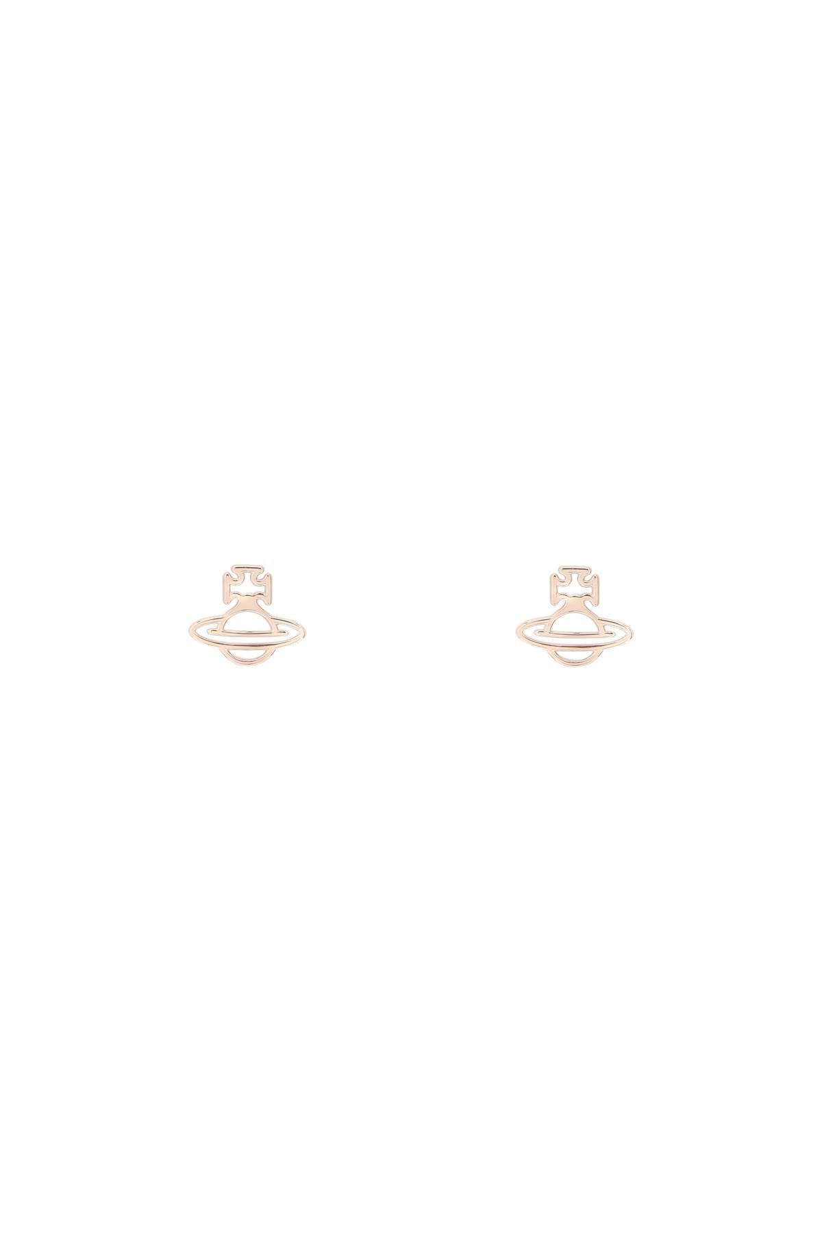 Vivienne Westwood Orb Pearl Earrings - Rose Gold image 1