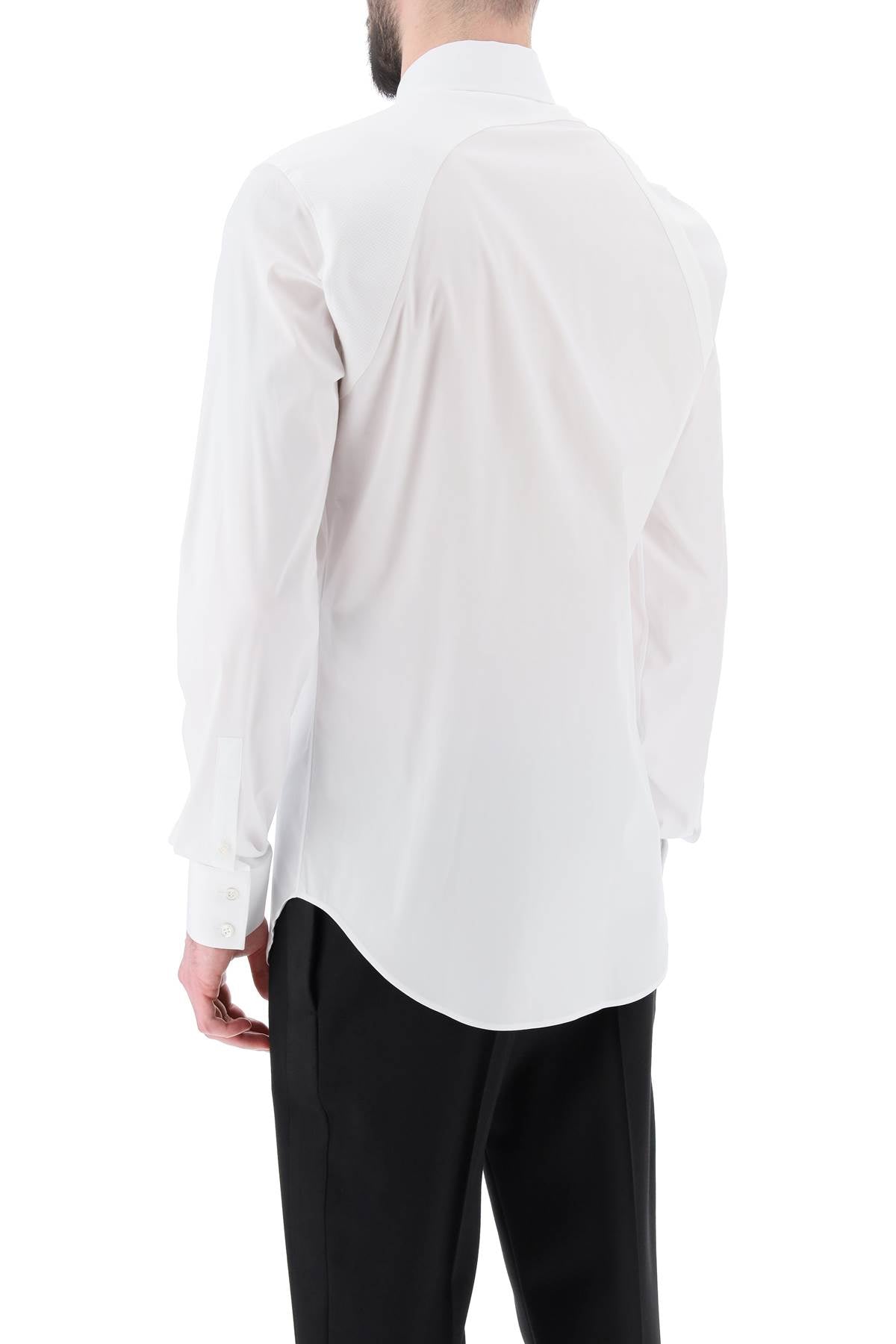 Alexander Mcqueen stretch cotton harness shirt image 2