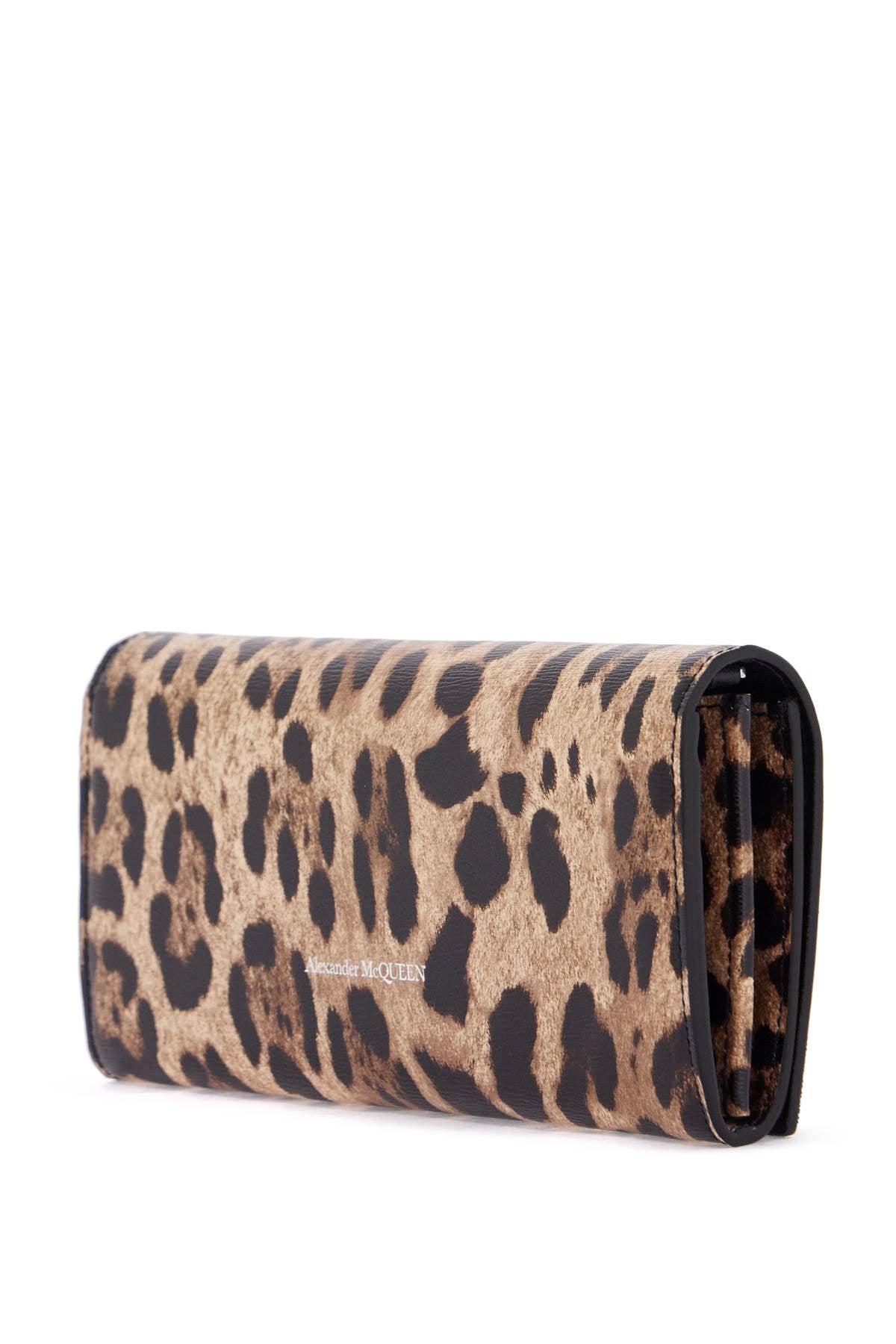 Alexander McQueen Mini Leopard Print Crossbody Bag image 1