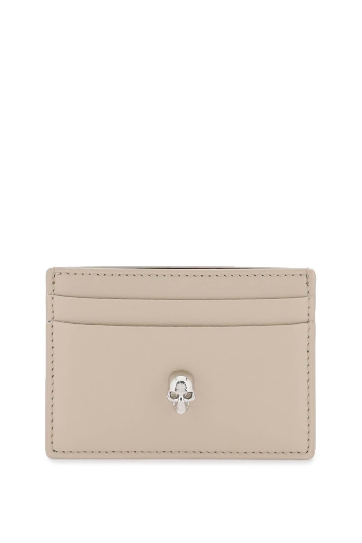 Alexander Mcqueen saffiano leather skull card holder image 0