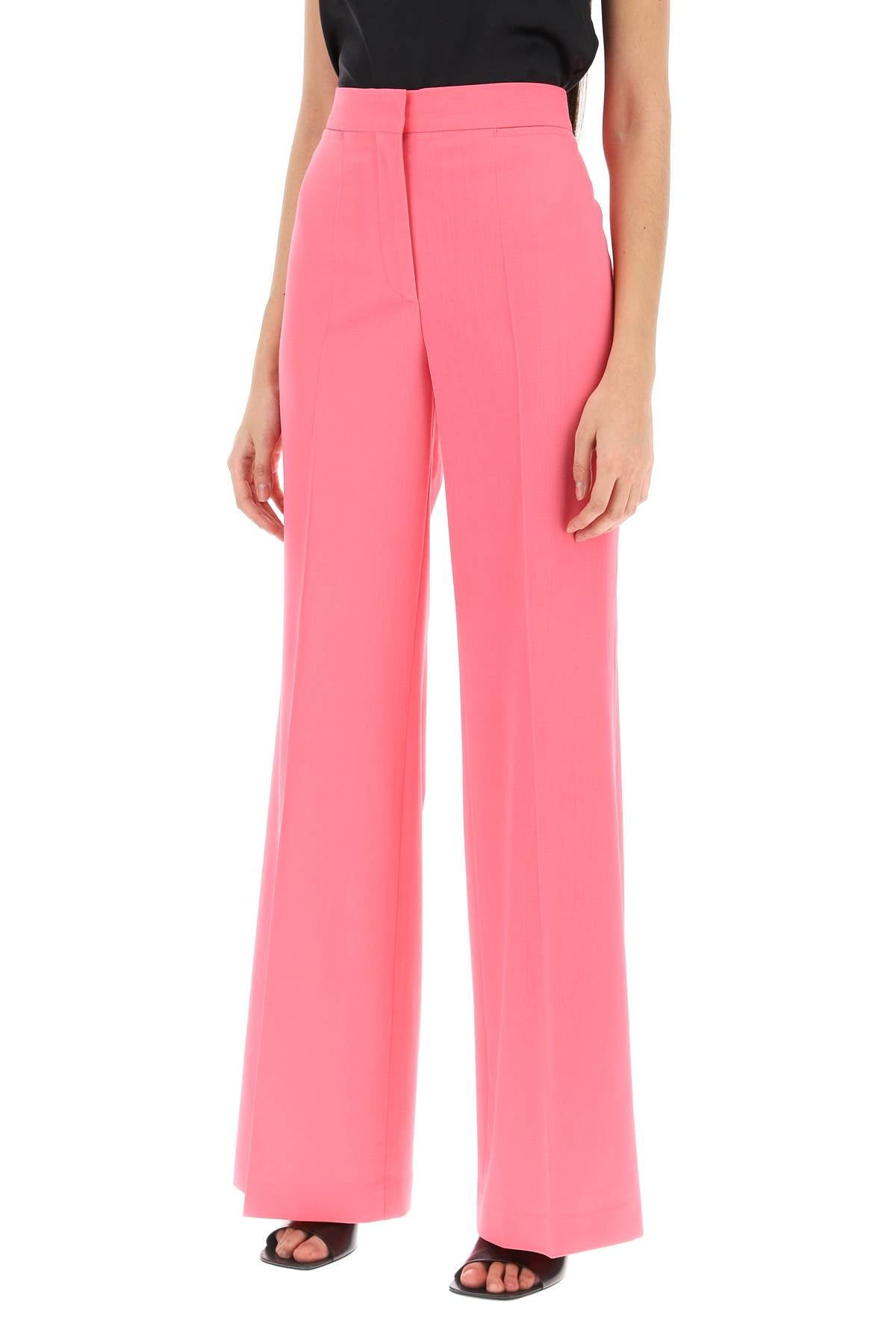 Stella McCartney Flared Tailoring Pants in Stretch Wool Twill image 3