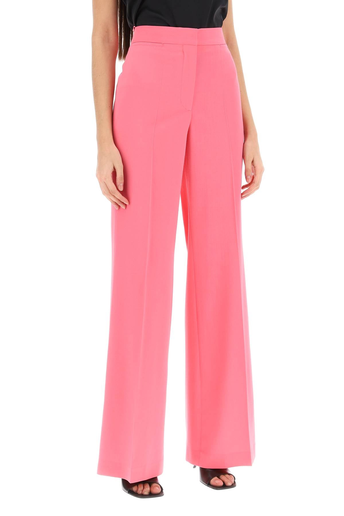 Stella McCartney Flared Tailoring Pants in Stretch Wool Twill image 1