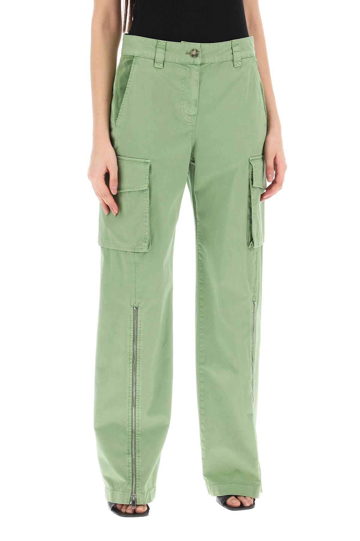 Stella McCartney organic cotton cargo pants for men image 1