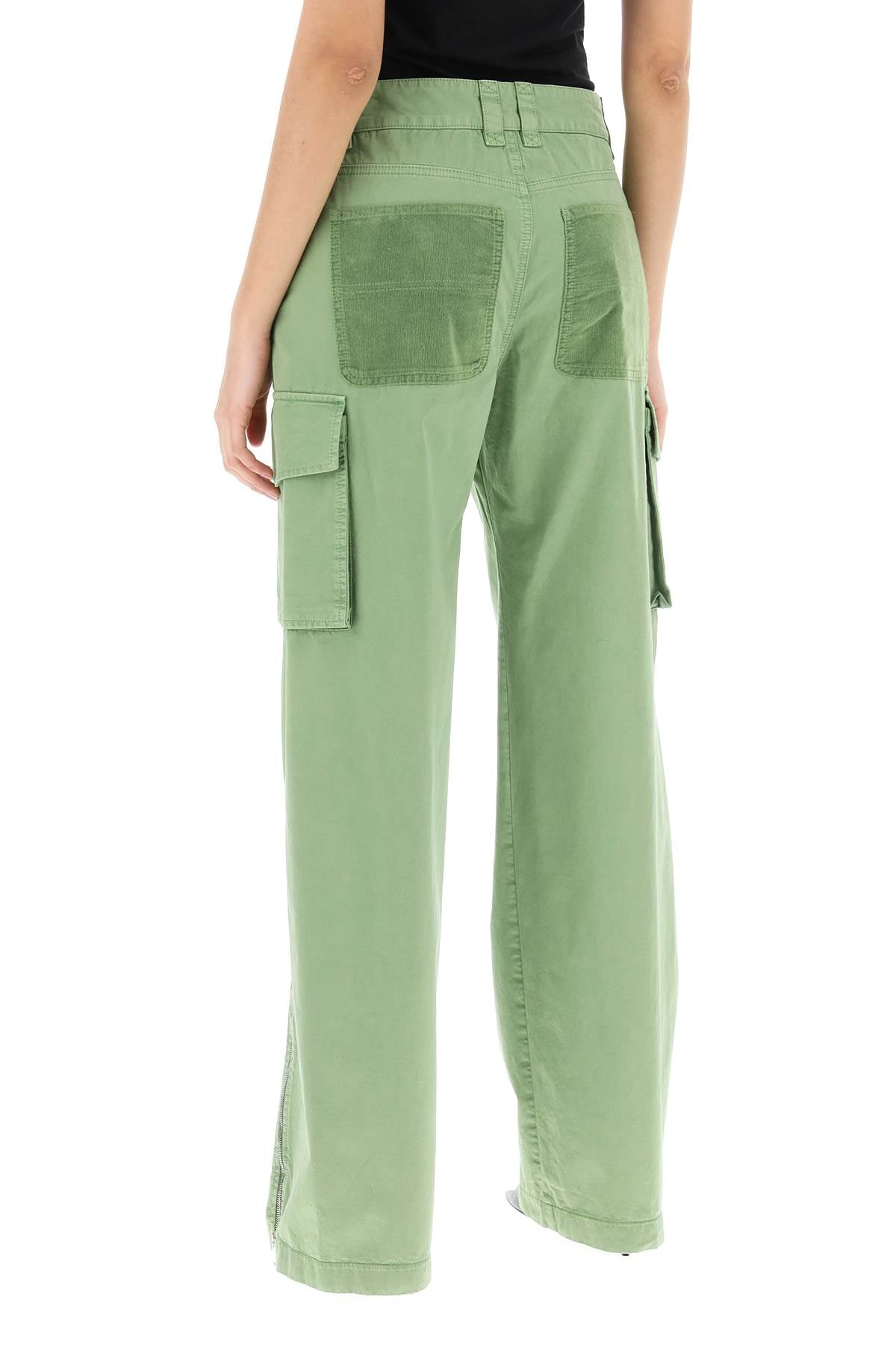 Stella McCartney organic cotton cargo pants for men image 2