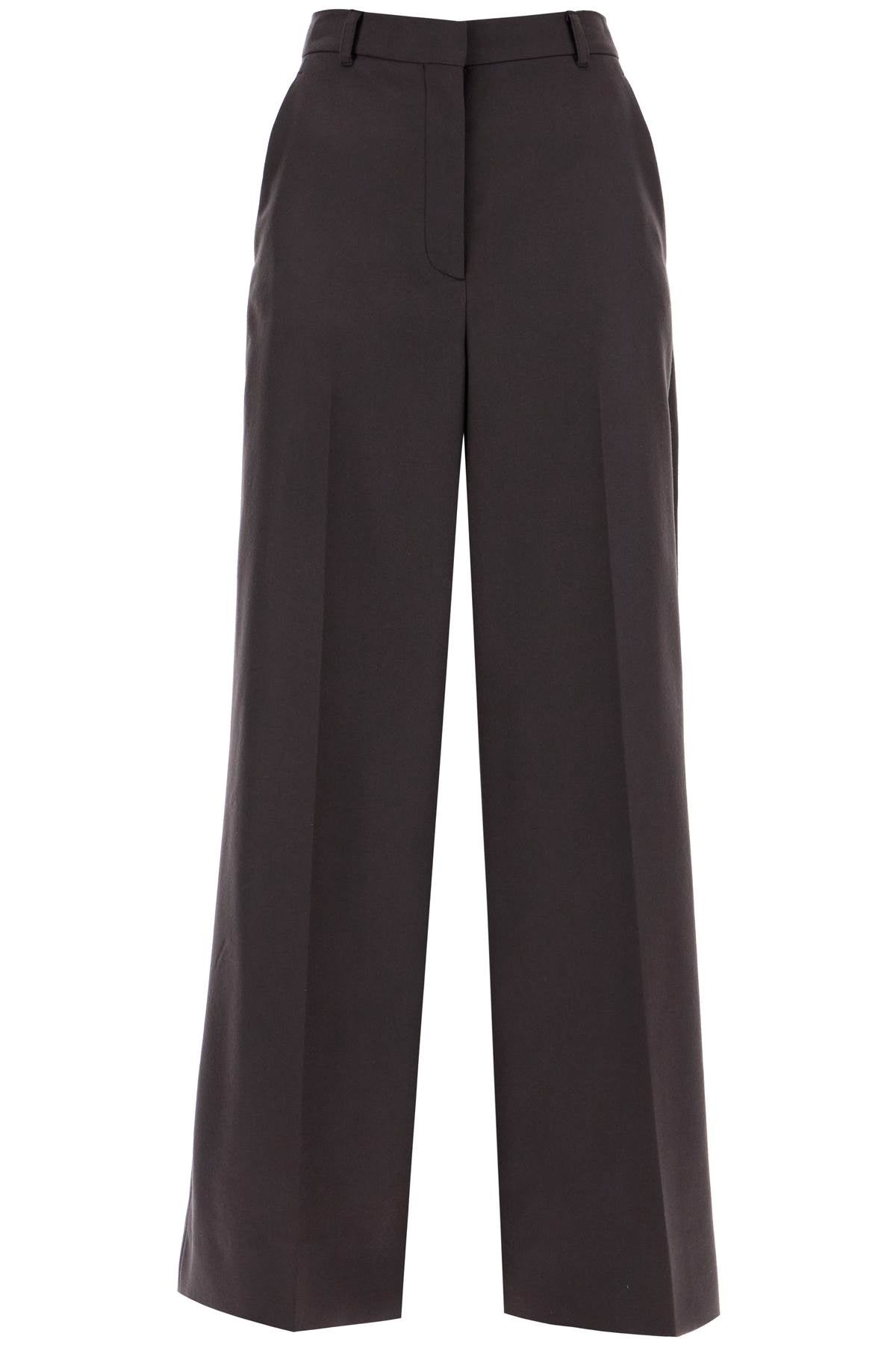 Stella McCartney Wide-Leg Flared Flannel Pants image 0