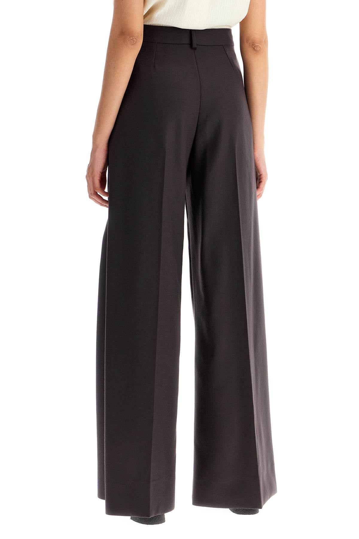 Stella McCartney Wide-Leg Flared Flannel Pants image 2