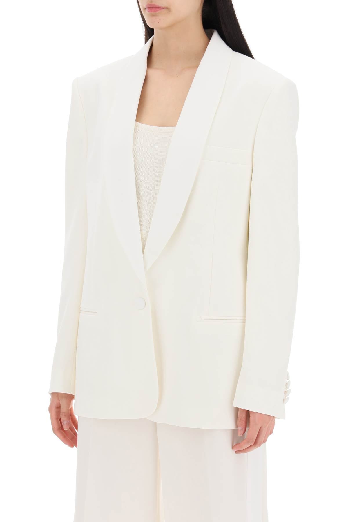 Stella McCartney single-breasted tailored blazer with sh image 3