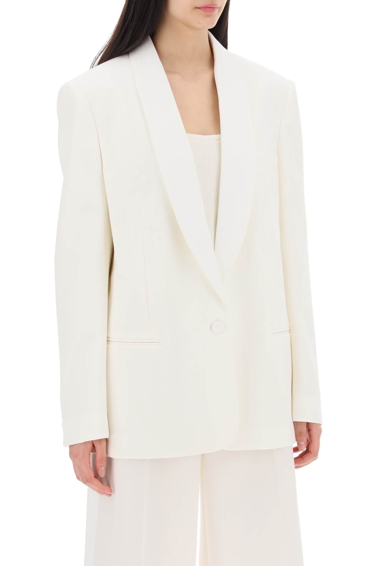 Stella McCartney single-breasted tailored blazer with sh image 1