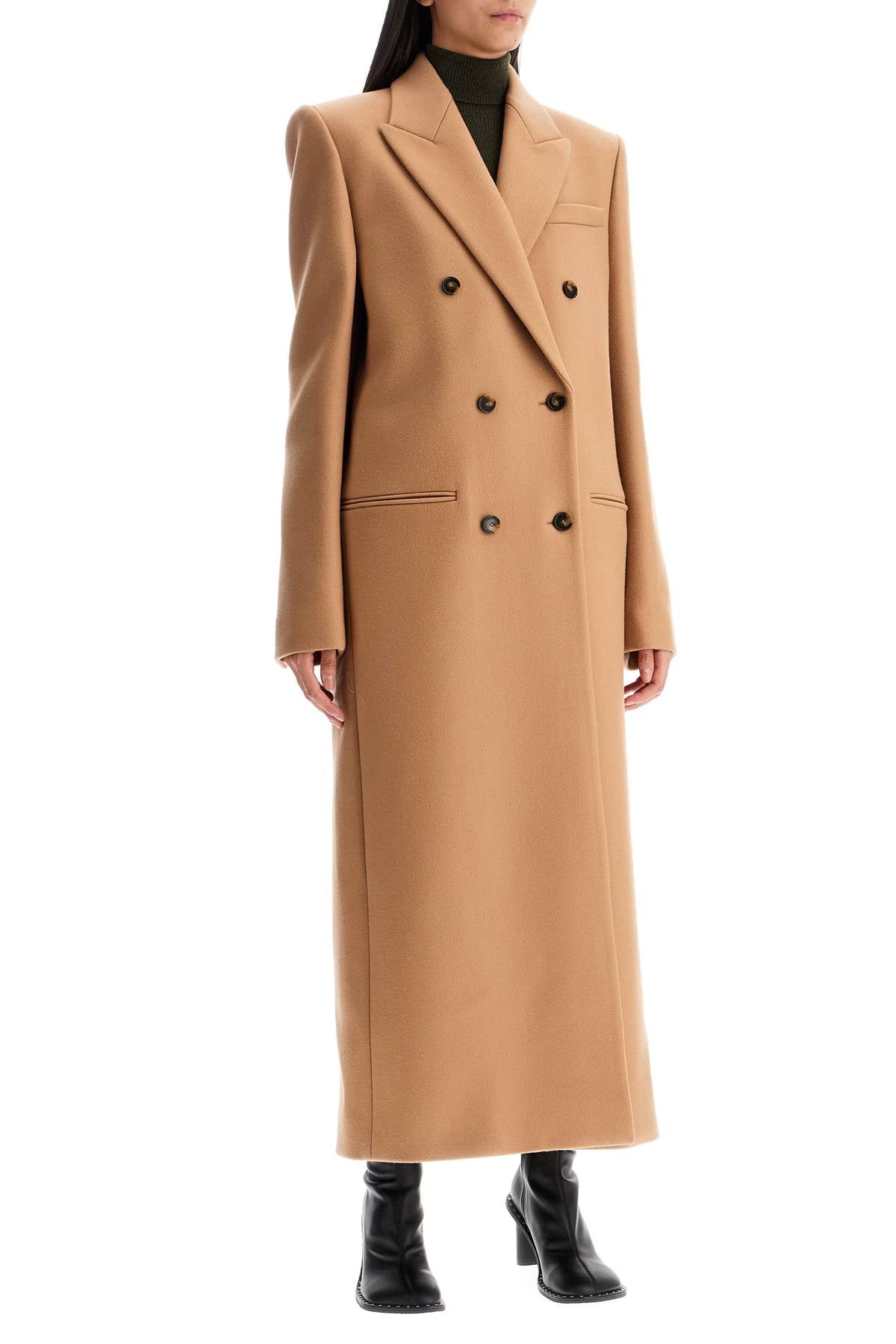 Stella McCartney Long Double-Breasted Wool Coat image 1