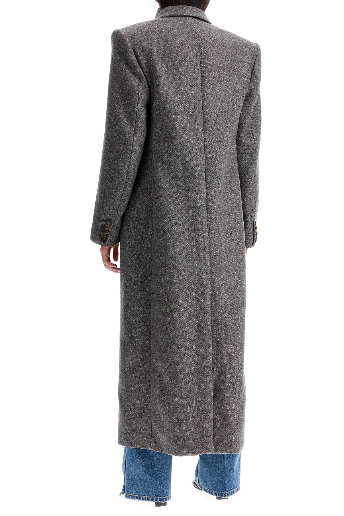 Stella McCartney maxi tweed coat in image 2