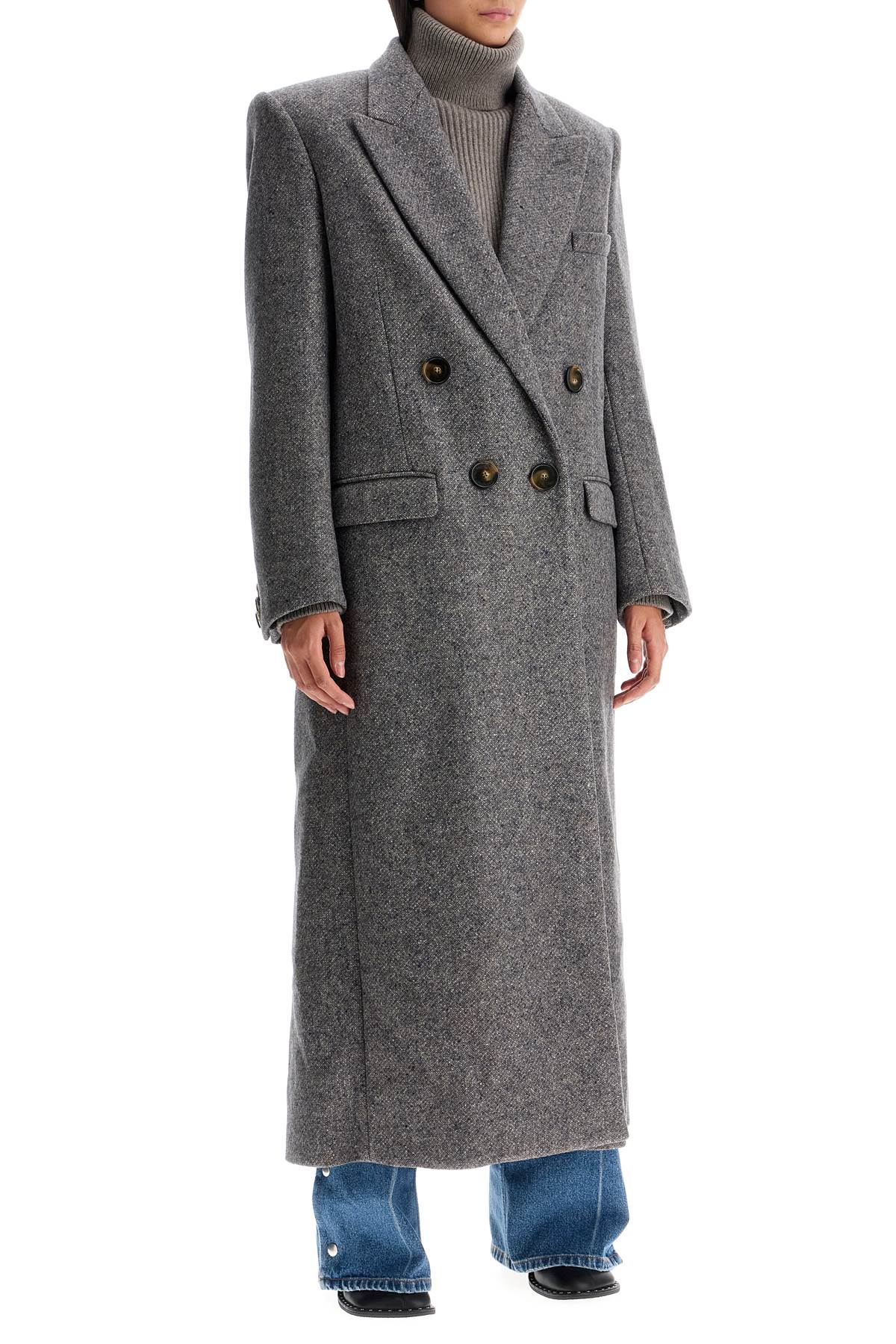 Stella McCartney maxi tweed coat in image 1