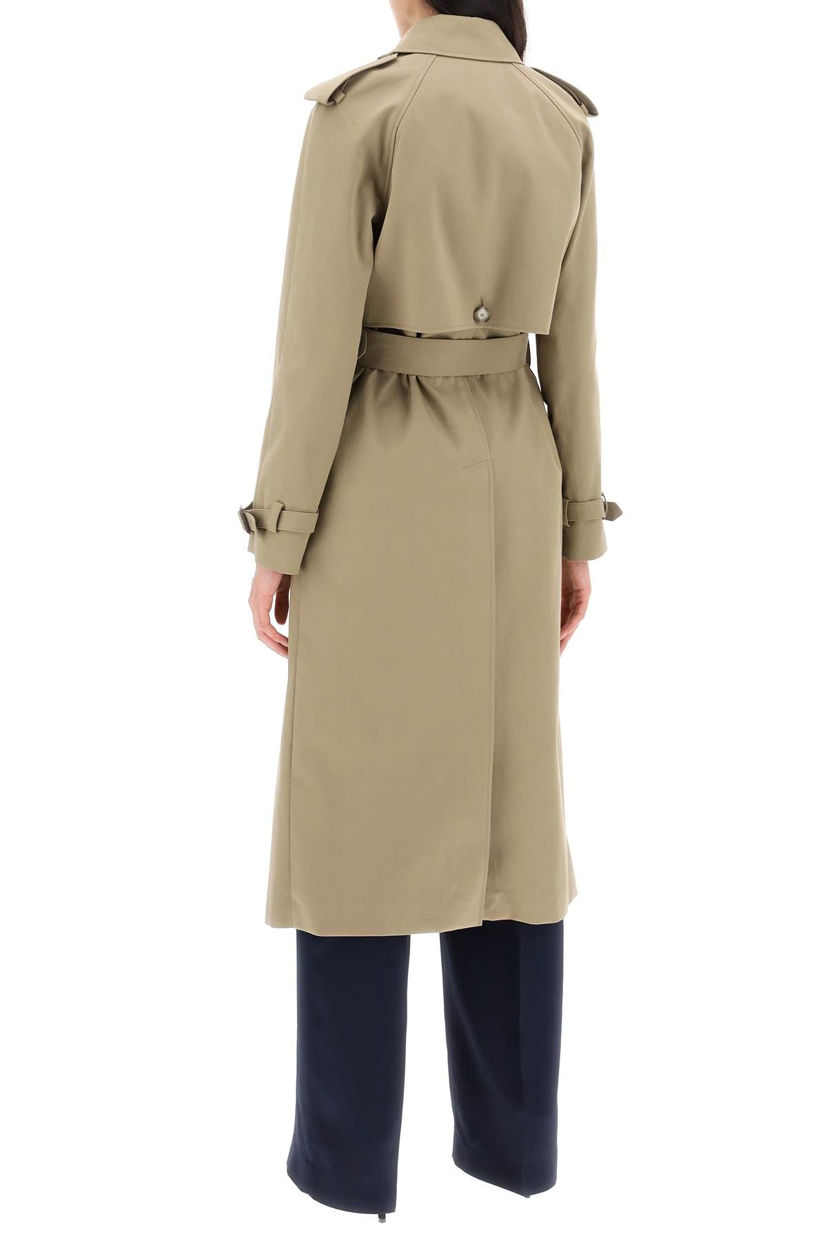 Stella McCartney Sustainable Cotton Double-Breasted Trench Coat image 2