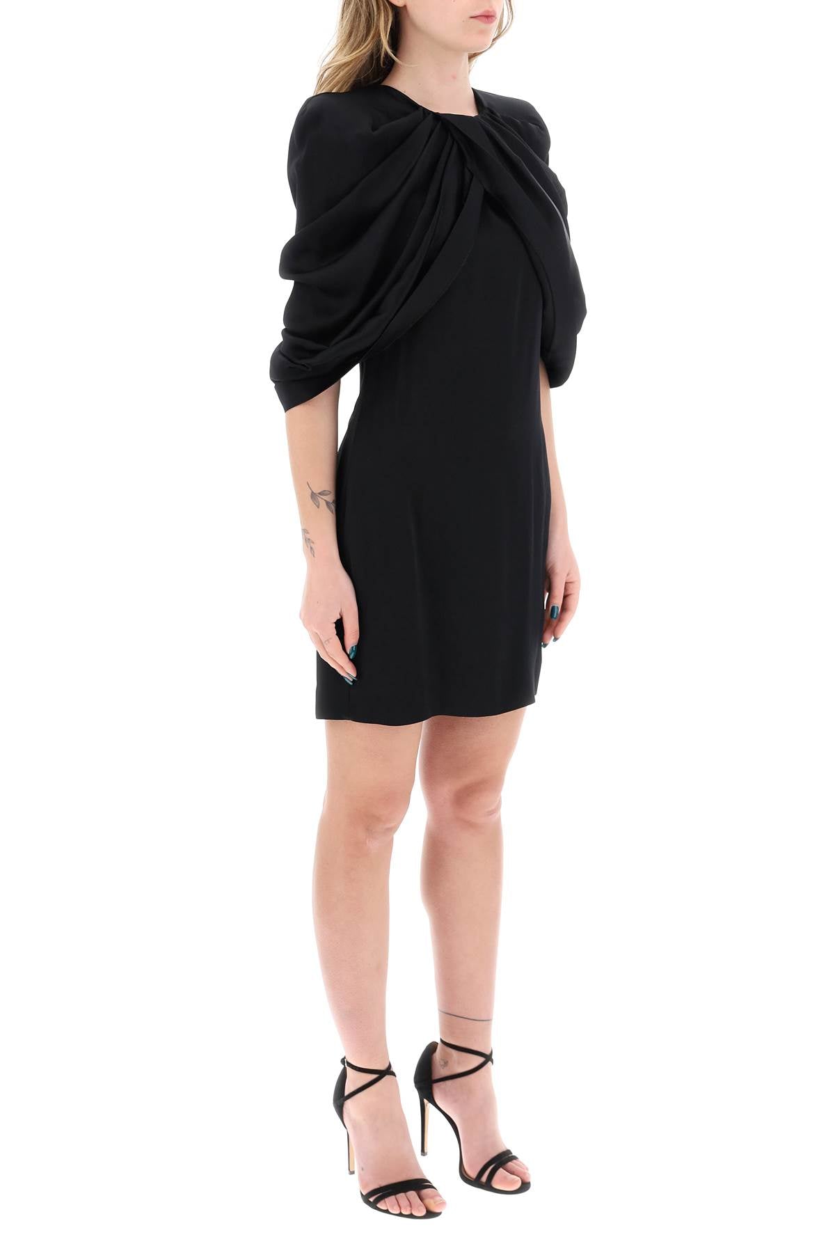 Stella McCartney mini dress with petal sleeves image 1