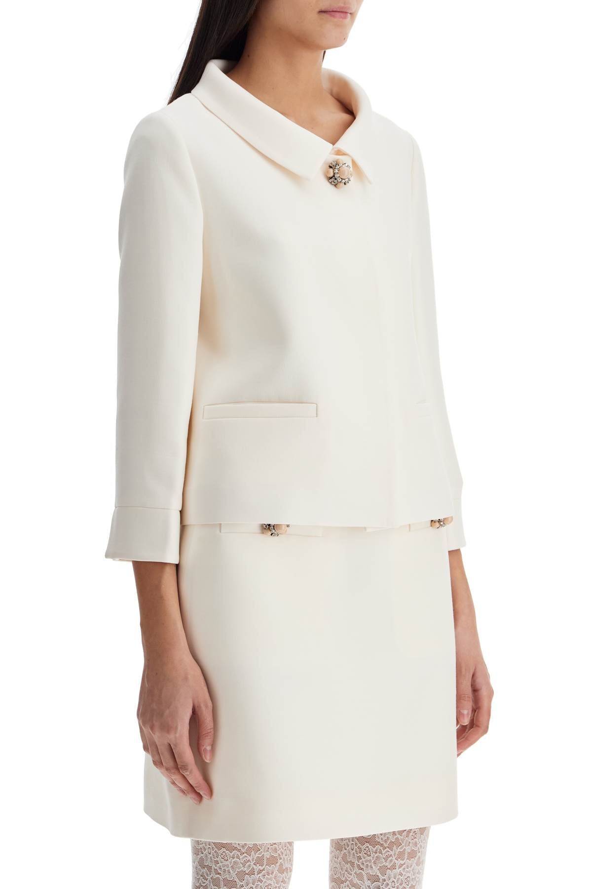 Valentino Garavani Crepe Couture Jacket image 1