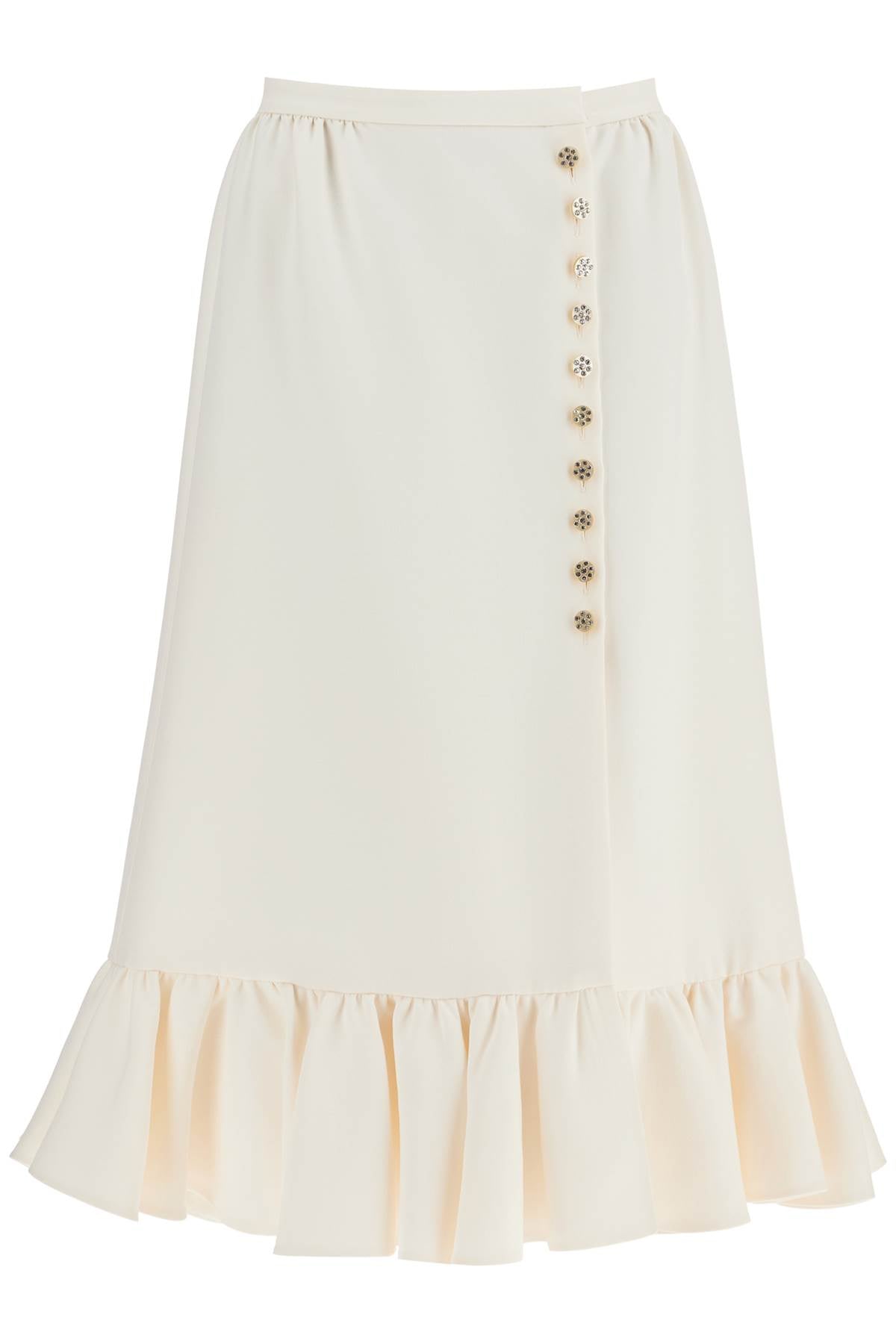 Valentino Garavani Crepe Couture Flared Skirt image 0