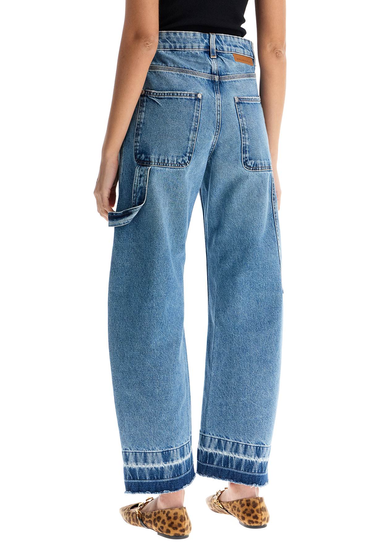 Stella McCartney Men's Vintage-Effect Barrel Jeans image 2