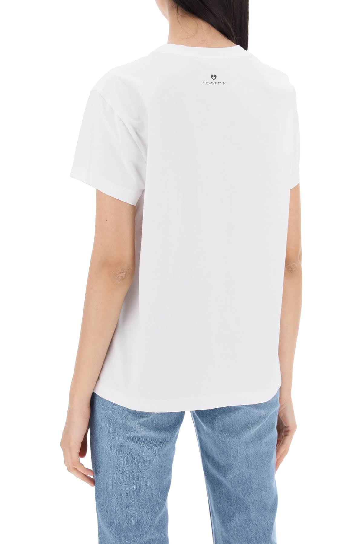 Stella McCartney iconic mini heart t-shirt image 2