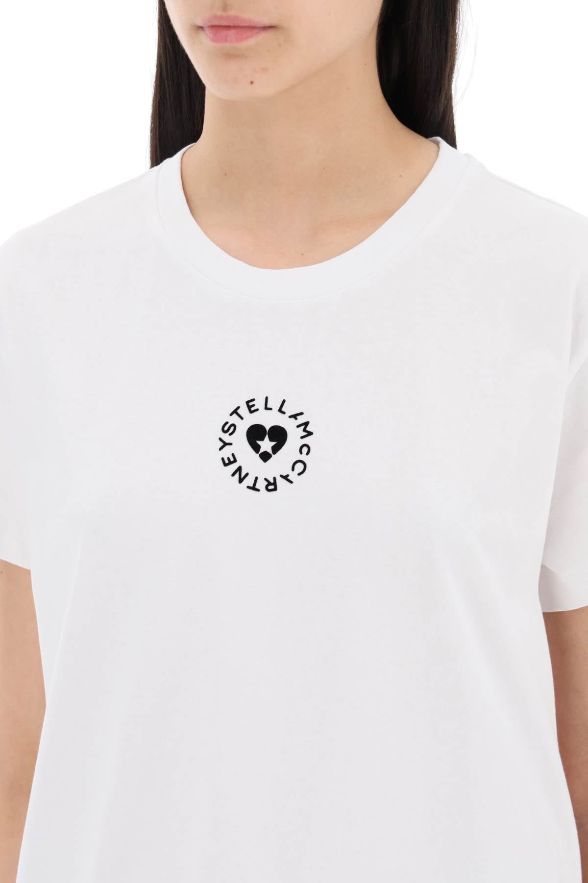 Stella McCartney iconic mini heart t-shirt image 3