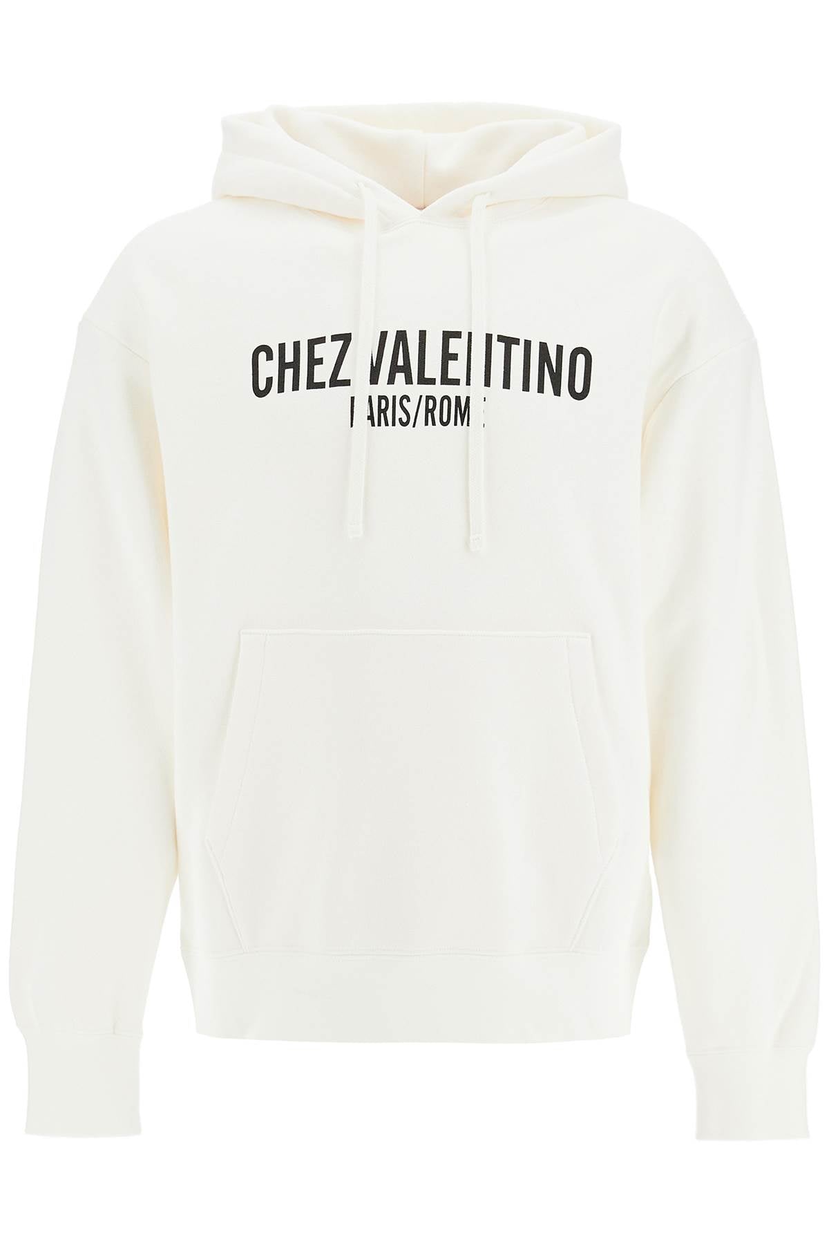 Valentino Garavani Oversized Cotton Sweatshirt with Chez Valentino Print image 0