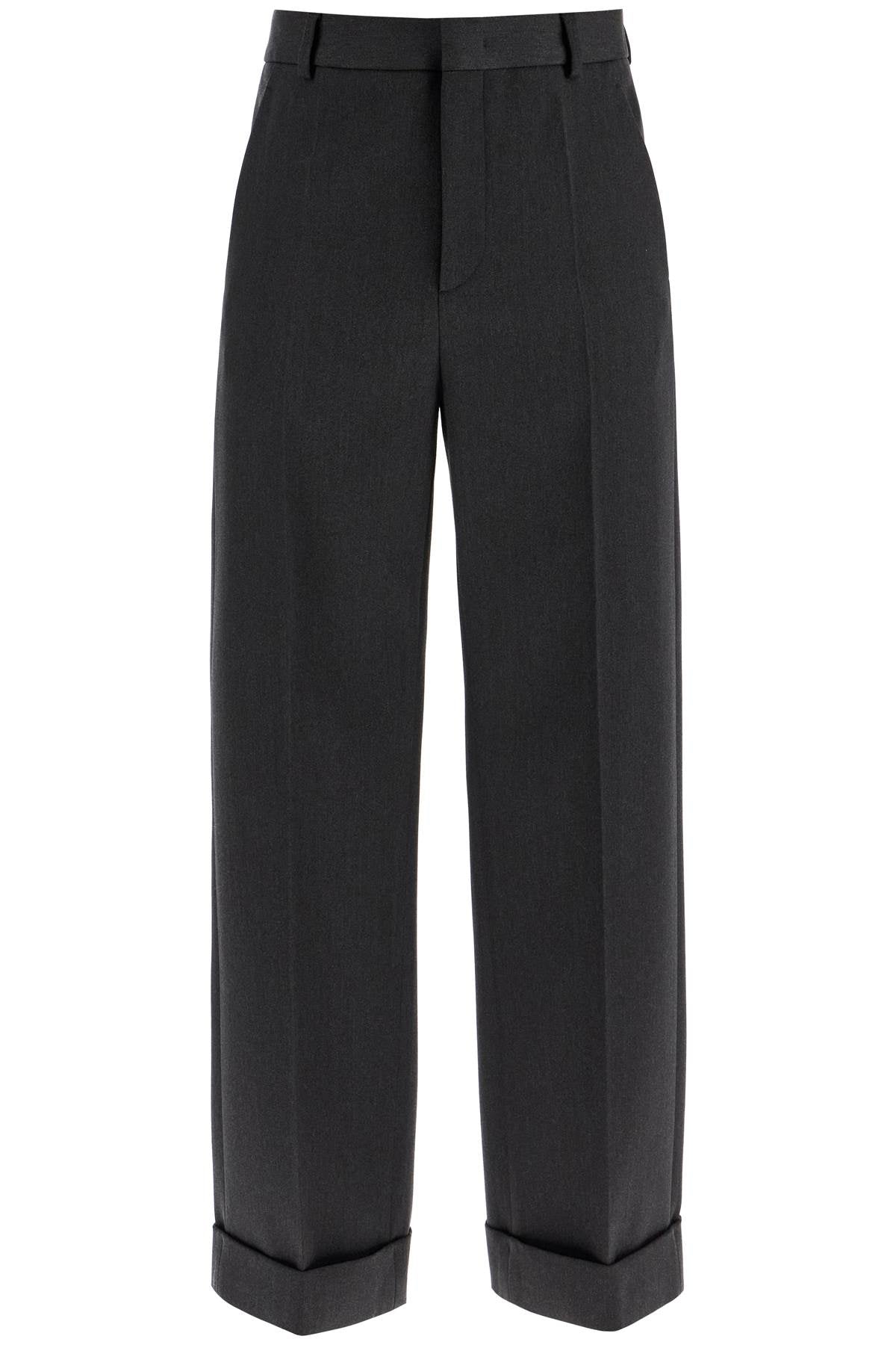 Valentino Garavani Grain de Poudre Straight Trousers image 0