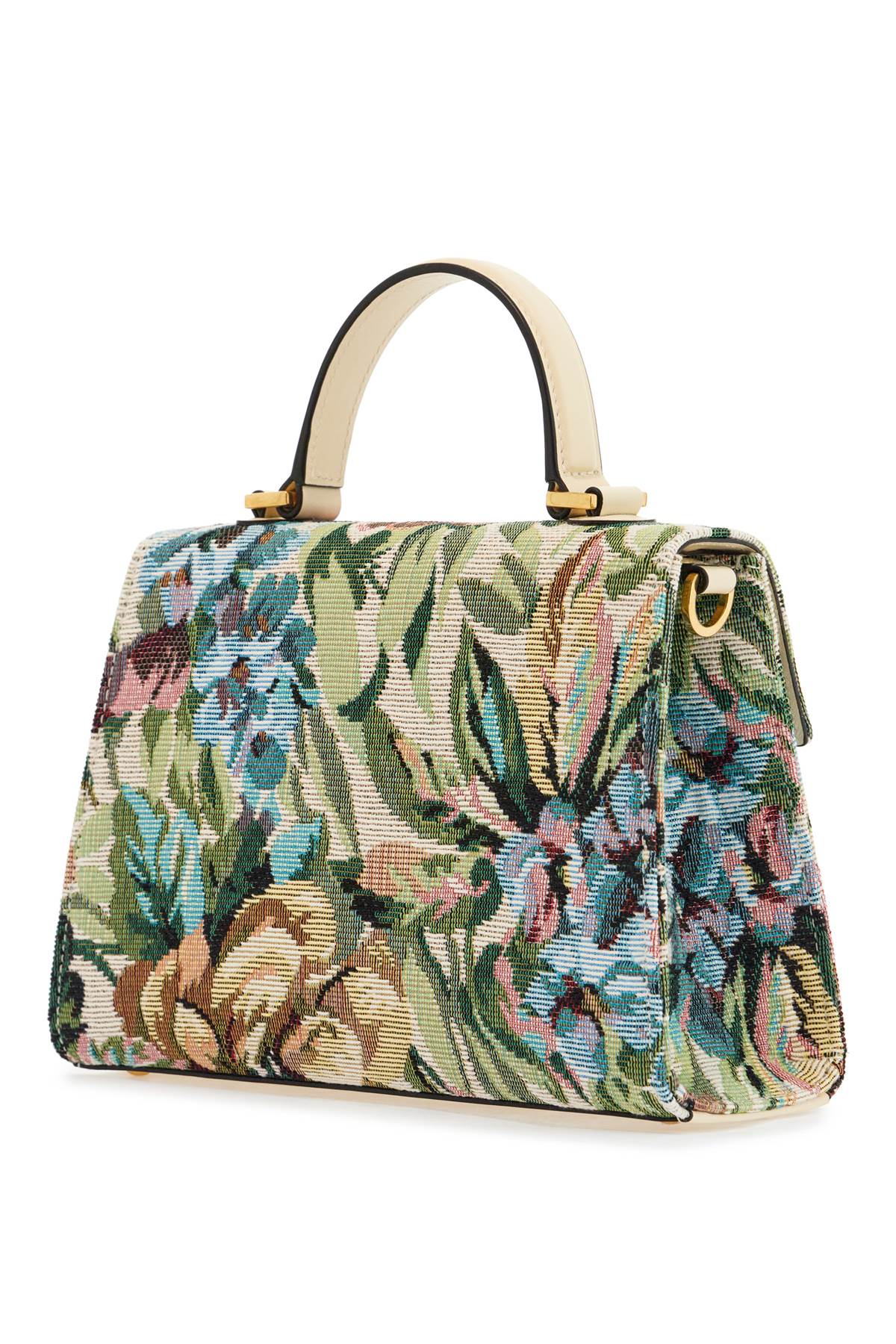 Valentino Garavani small floral multicolor handbag with adjustable shoulder strap image 1