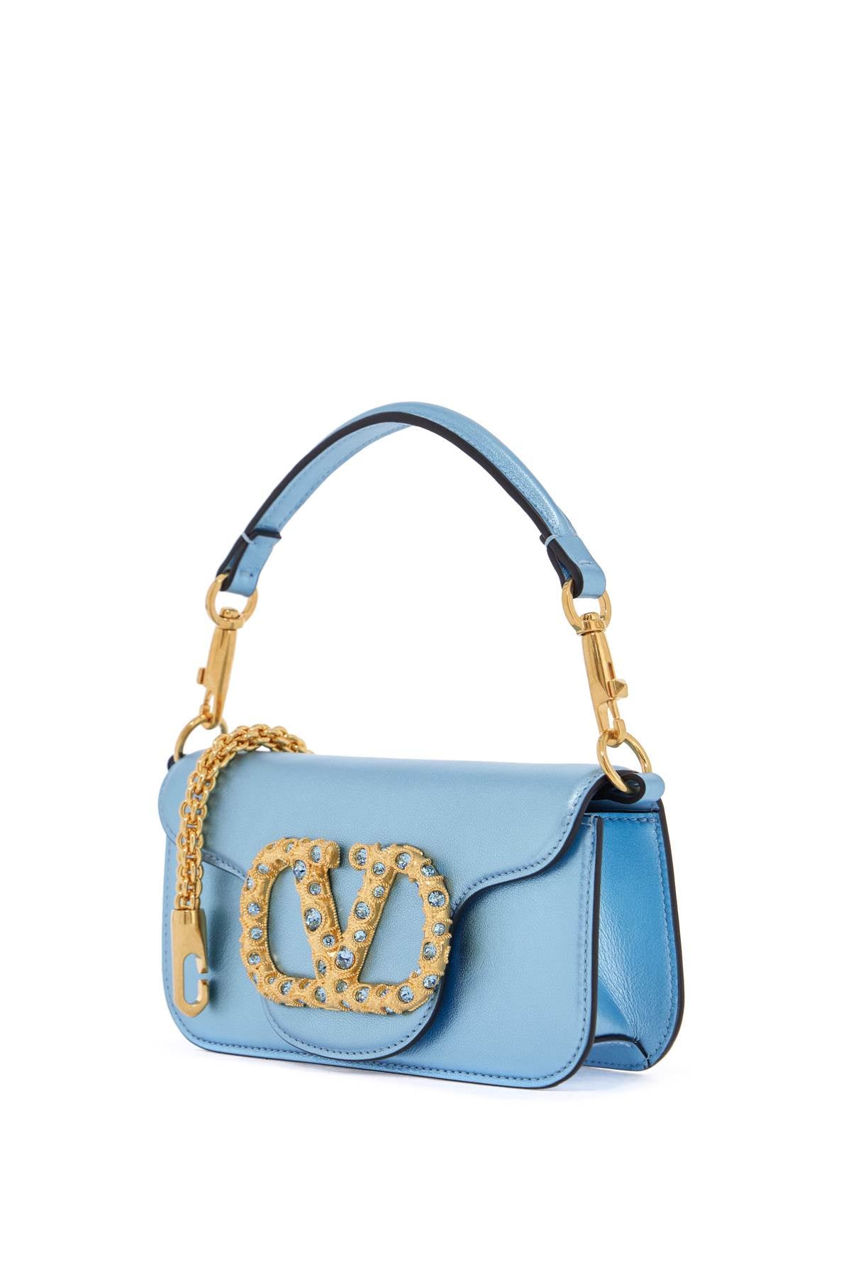 Valentino Garavani Small Locò Shoulder Bag with VLogo Signature image 2