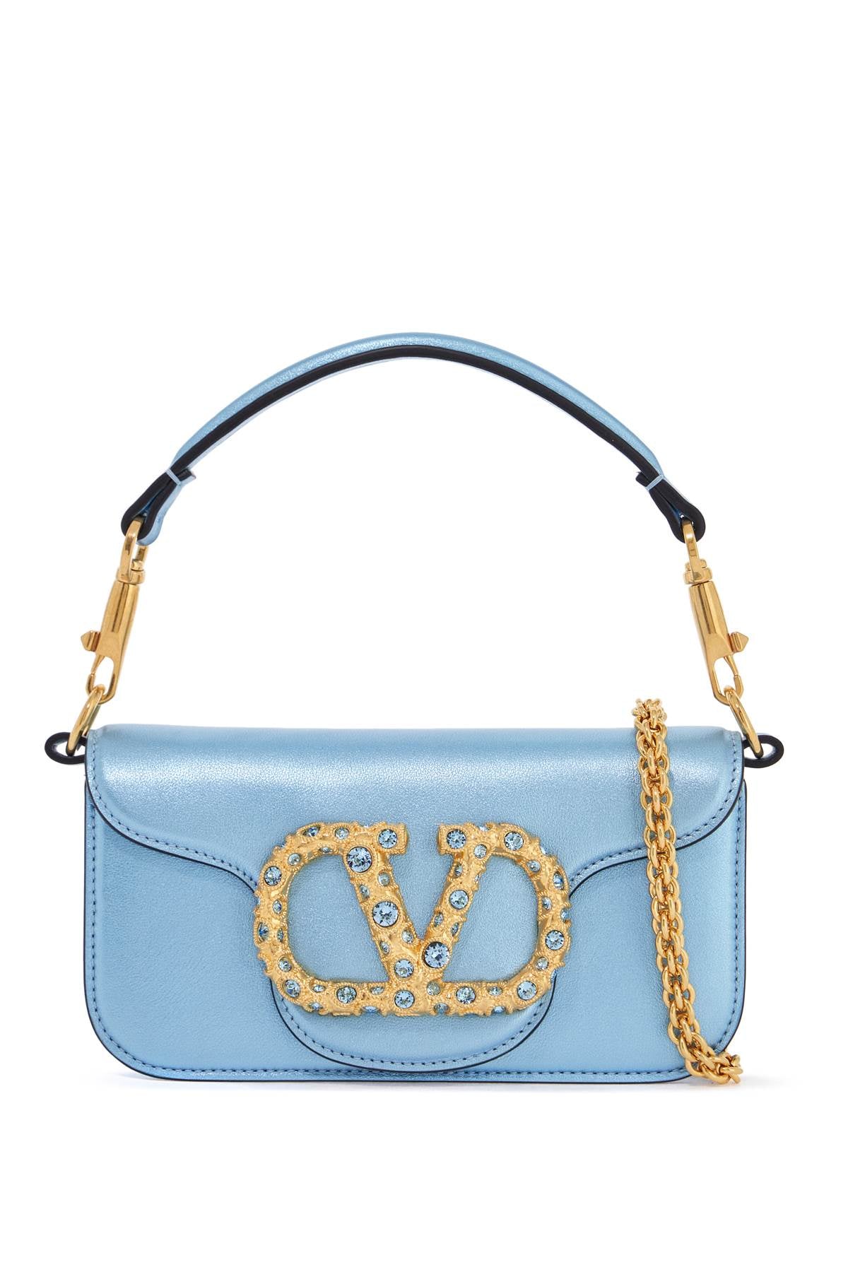 Valentino Garavani Small Locò Shoulder Bag with VLogo Signature image 0