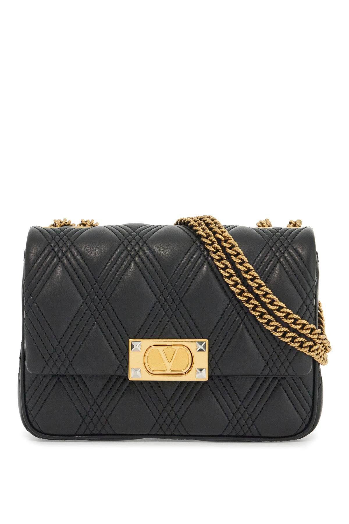 Valentino Garavani Quilted Nappa Leather Shoulder Bag image 0