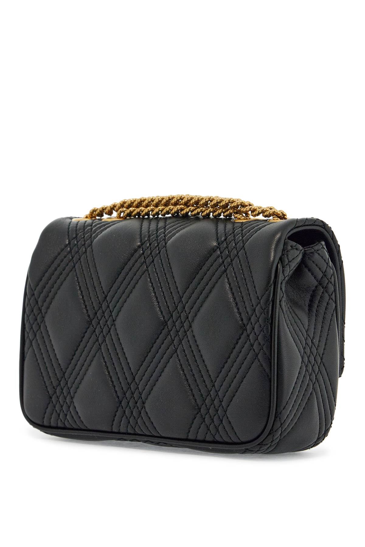 Valentino Garavani small black quilted shoulder bag with gold chain image 1