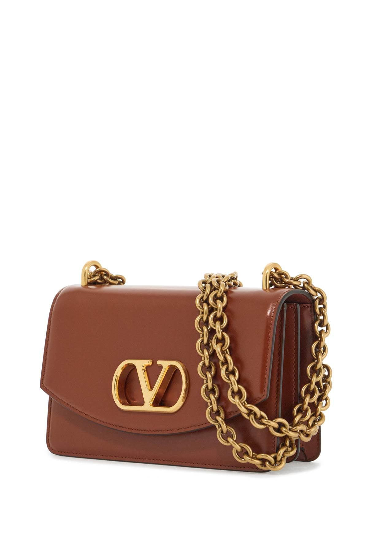 Valentino Garavani Illa Vanilla Leather Shoulder Bag image 2