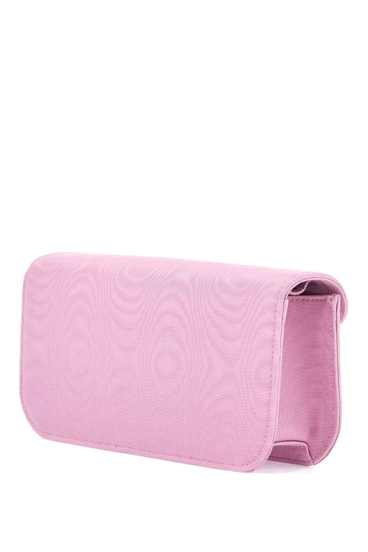 Valentino Garavani Locò Moiré Fabric Clutch with VLogo Signature image 1