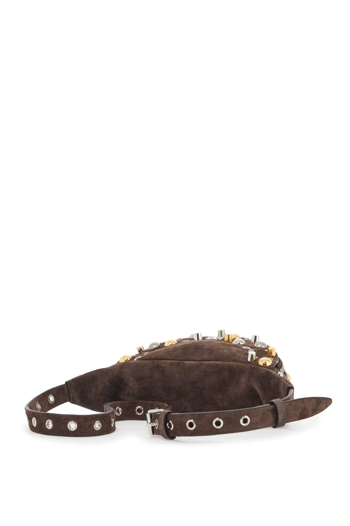 Valentino Garavani Nellcôte Studded Suede Belt Bag image 1