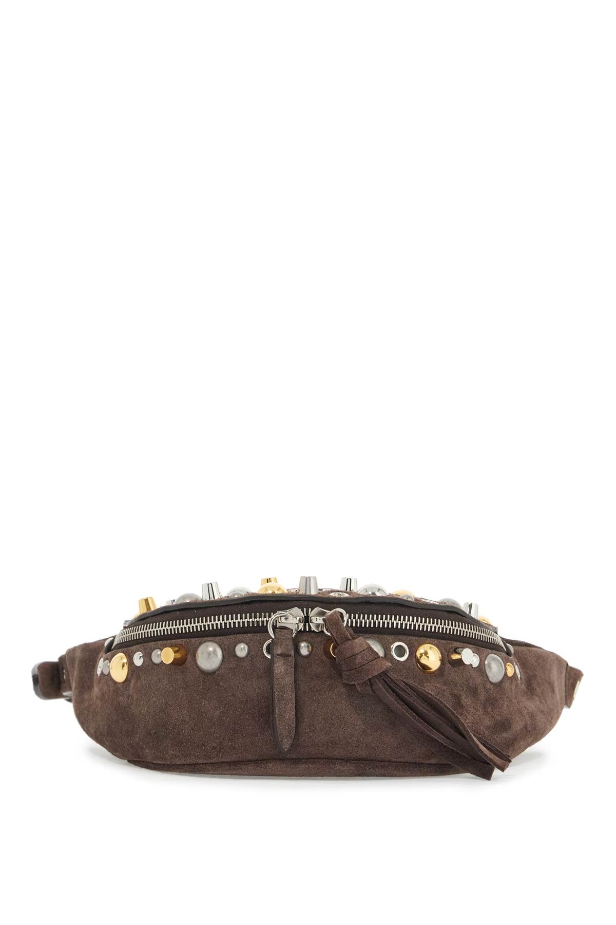 Valentino Garavani Nellcôte Studded Suede Belt Bag image 0