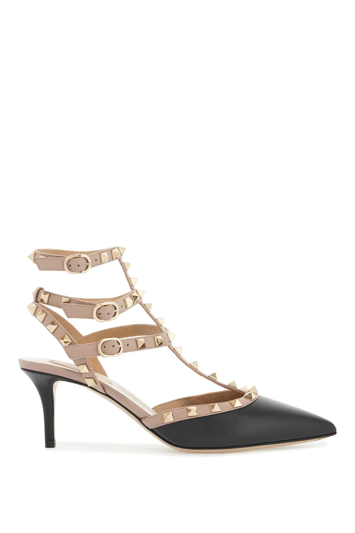 Valentino Garavani Rockstud Slingback Pumps: Leather Slingbacks with Iconic Stud Detail image 0