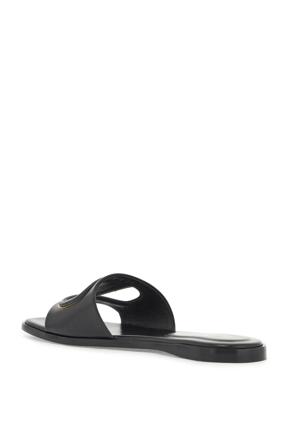 Valentino Garavani VLogo Cut-Out Leather Slides image 2