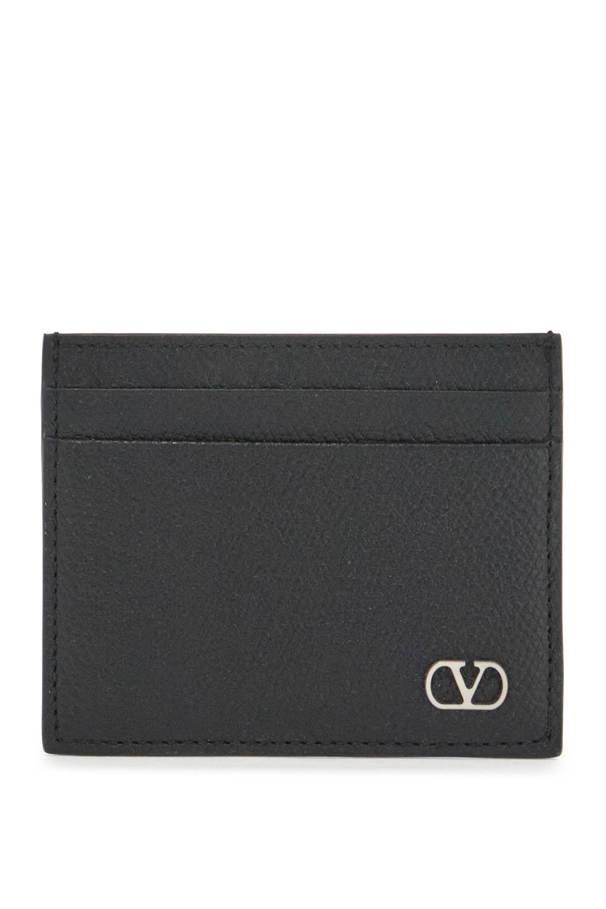 Valentino Garavani VLogo Signature Leather Card Holder image 0