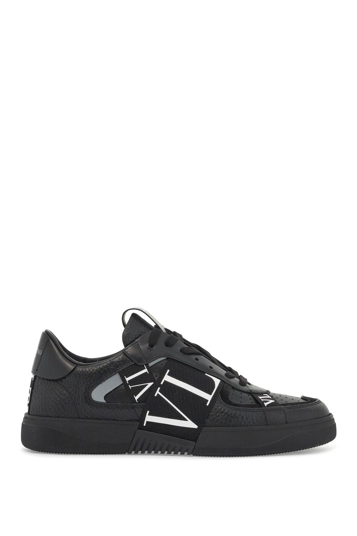 Valentino Garavani VLTN Sneakers: Grained Leather and Suede image 0