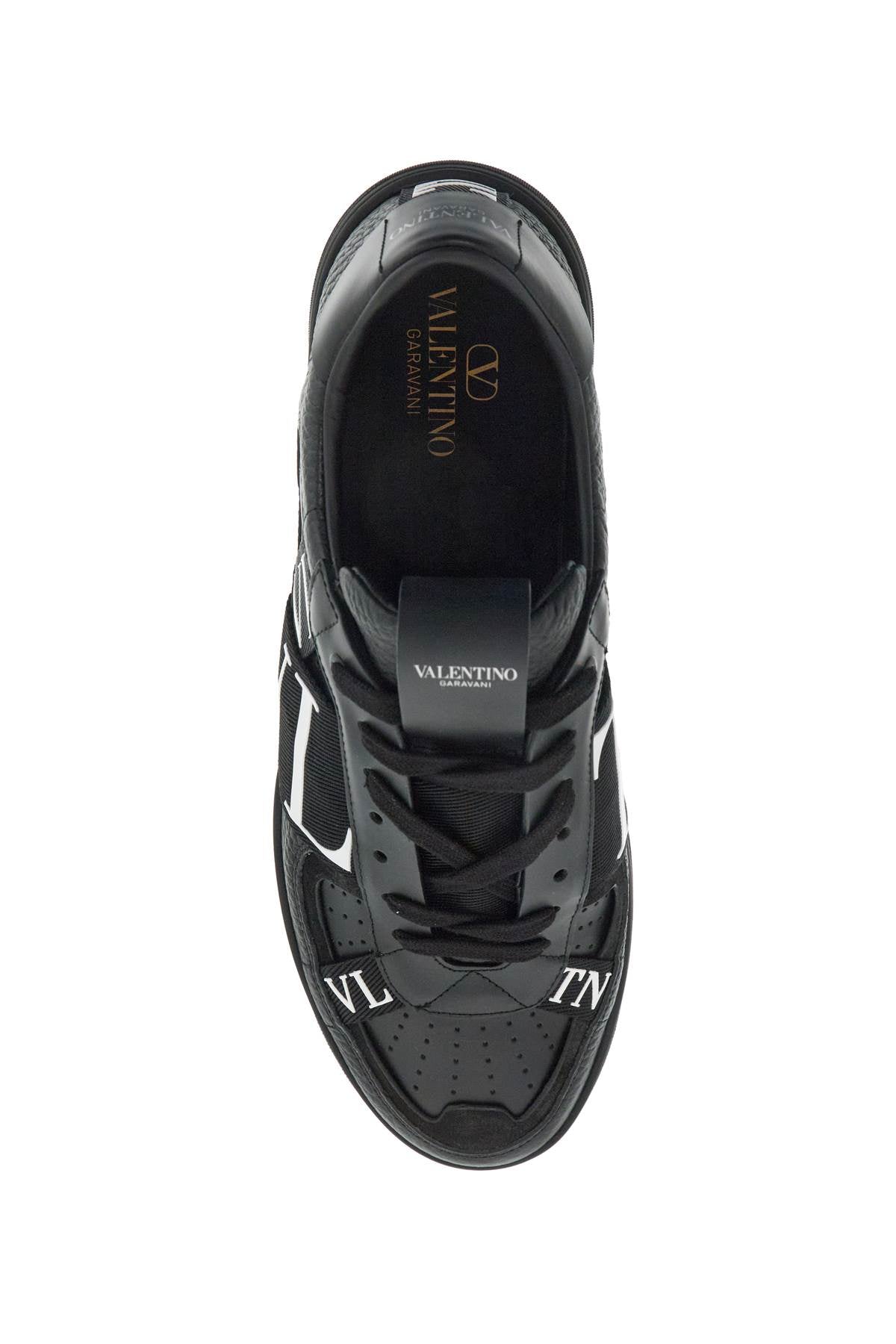 Valentino Garavani VLTN Sneakers: Grained Leather and Suede image 1