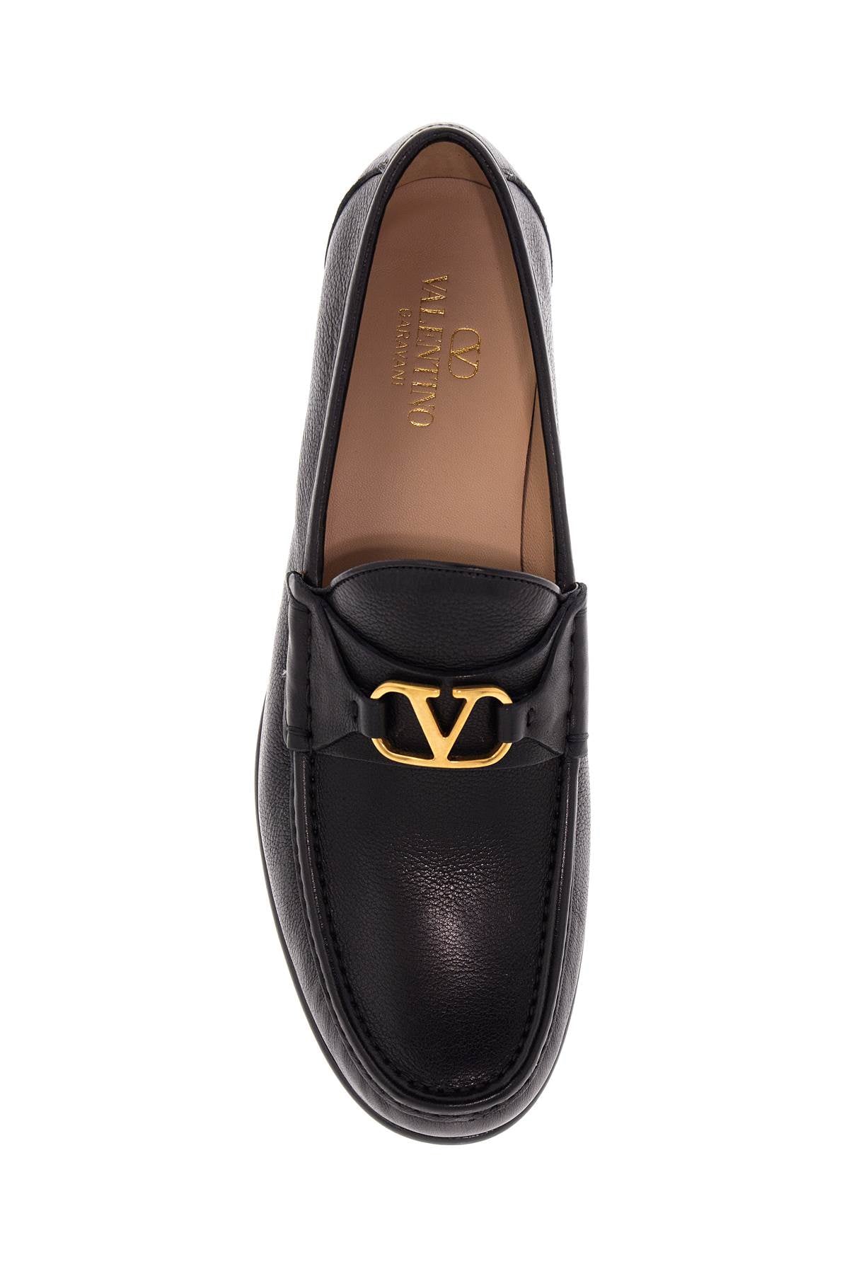 Valentino Garavani vlogo signature leather moccas image 1