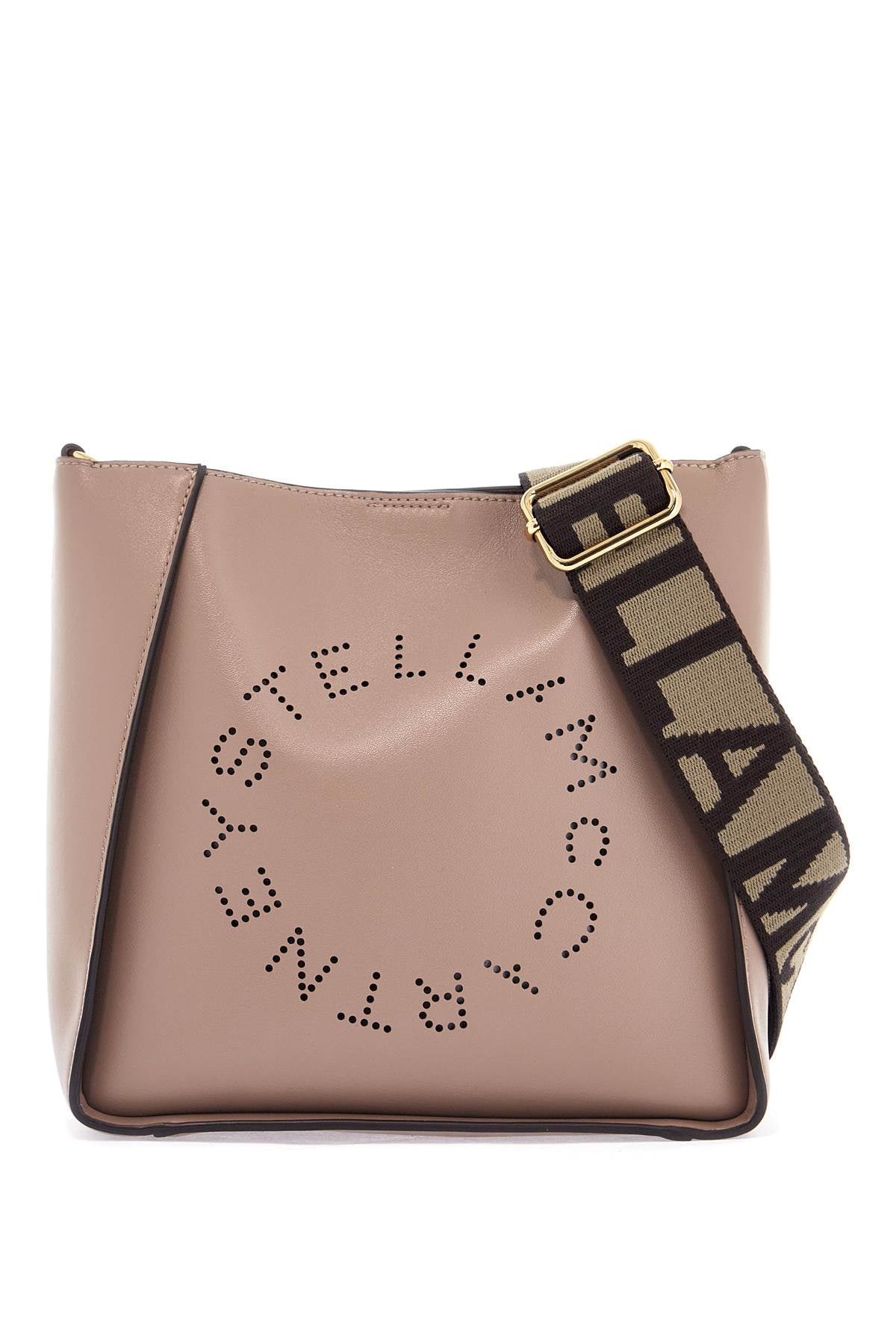 Stella McCartney mini crossbody bag alter mat beige with adjustable strap image 0