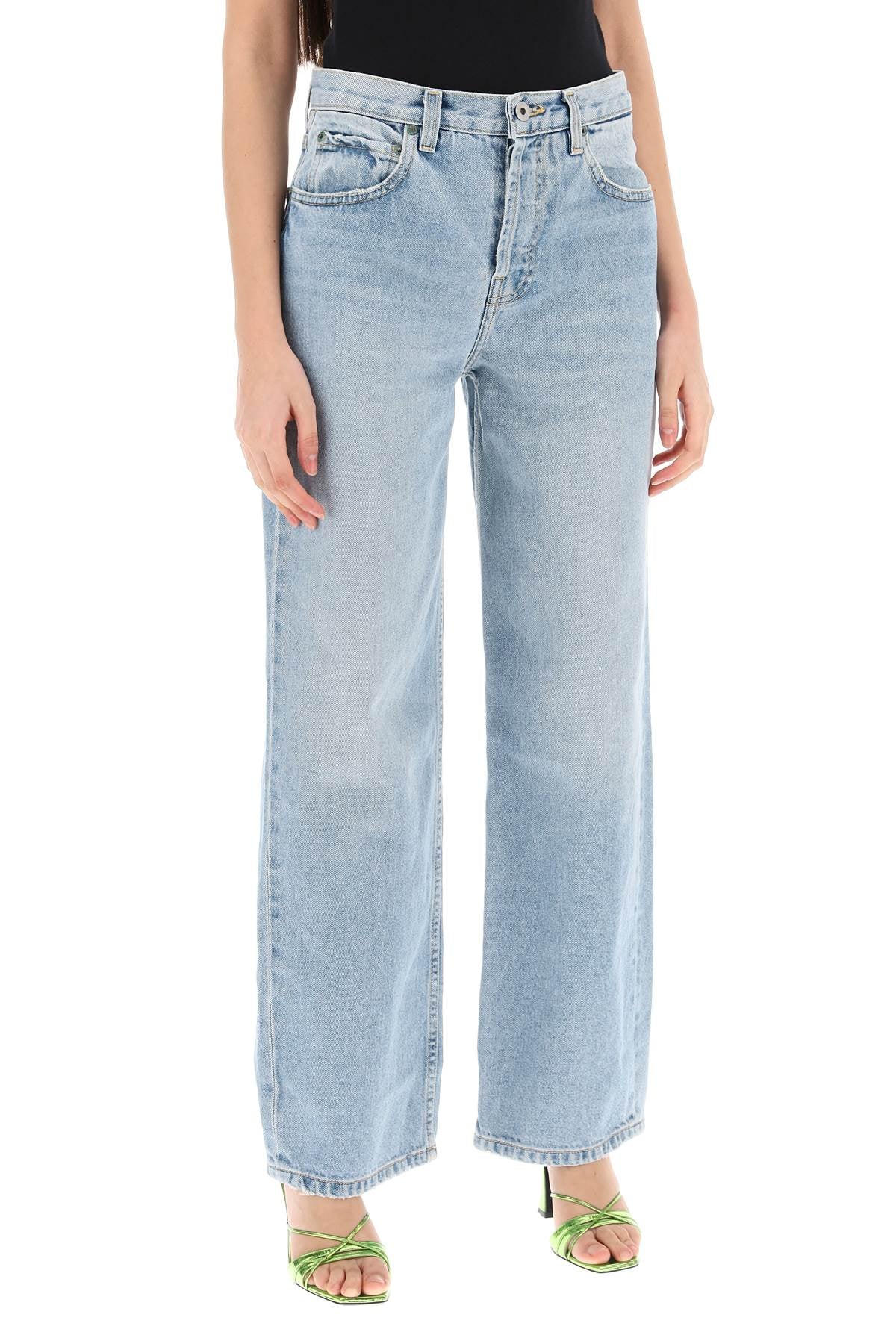 Interior remy wide leg jeans image 1