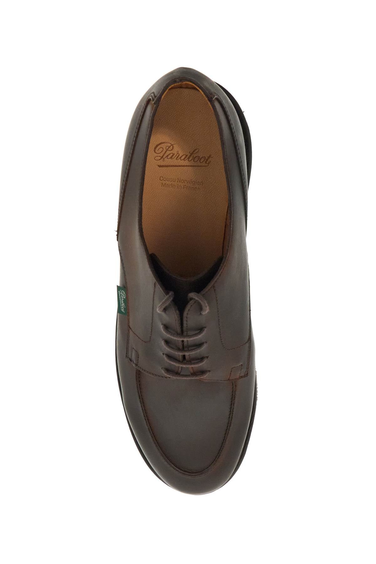 Paraboot Chambord Leather Lace-Up Derby Shoes image 1