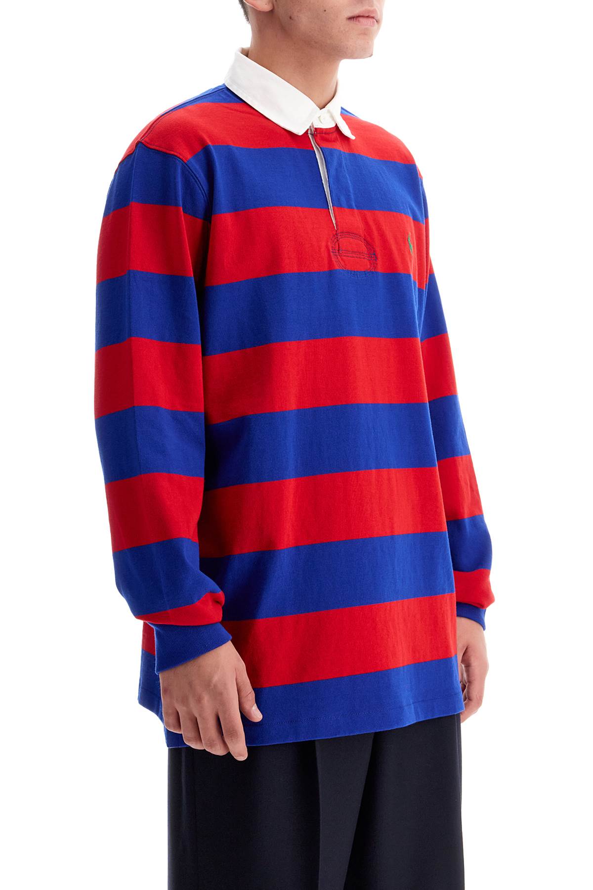 Polo Ralph Lauren Men's Striped Long Sleeve Polo Shirt image 1