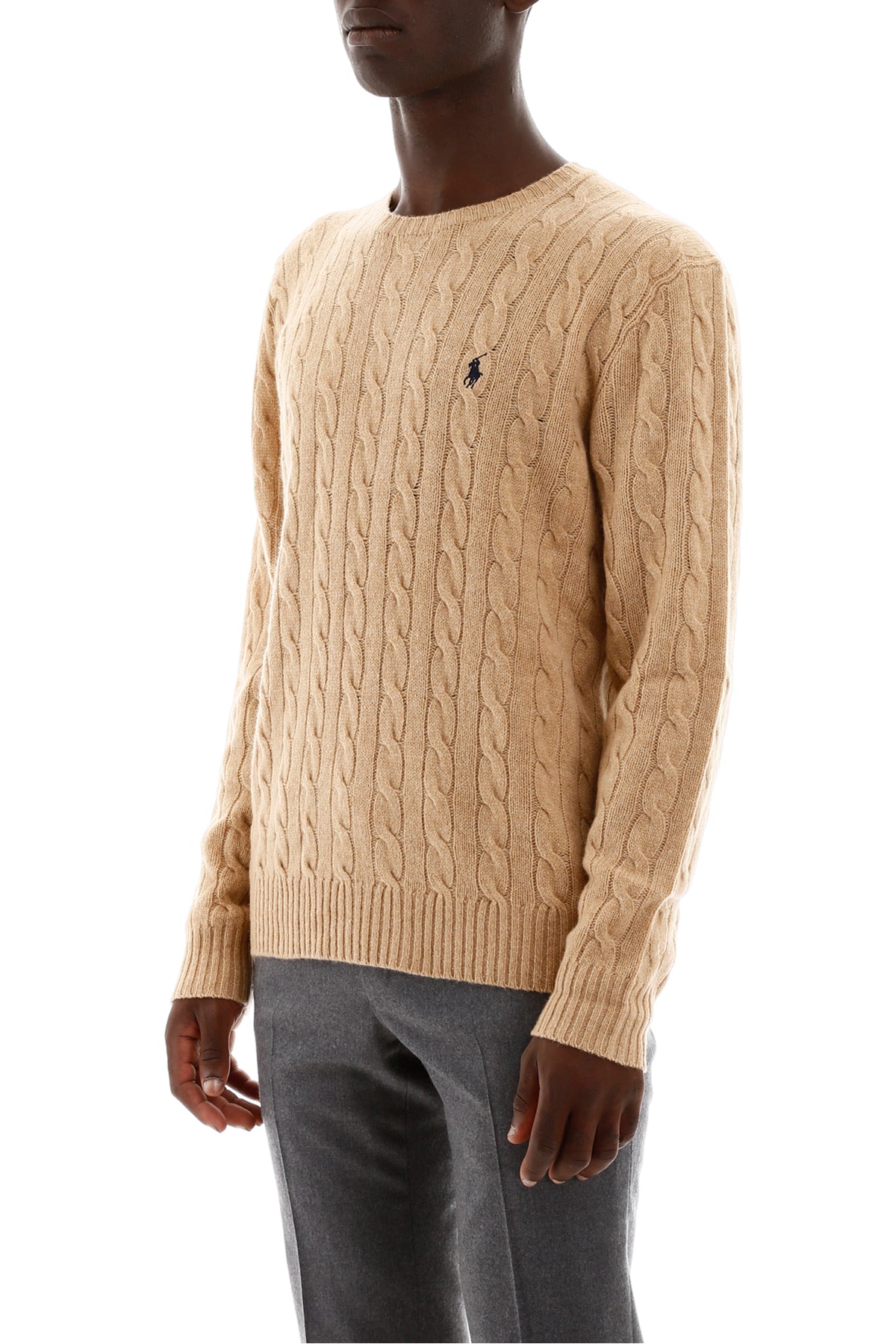 Polo Ralph Lauren cable knit wool-cashmere sweater image 3