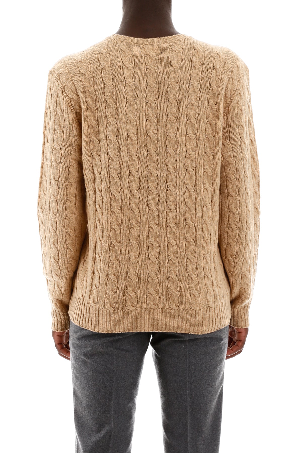 Polo Ralph Lauren cable knit wool-cashmere sweater image 2