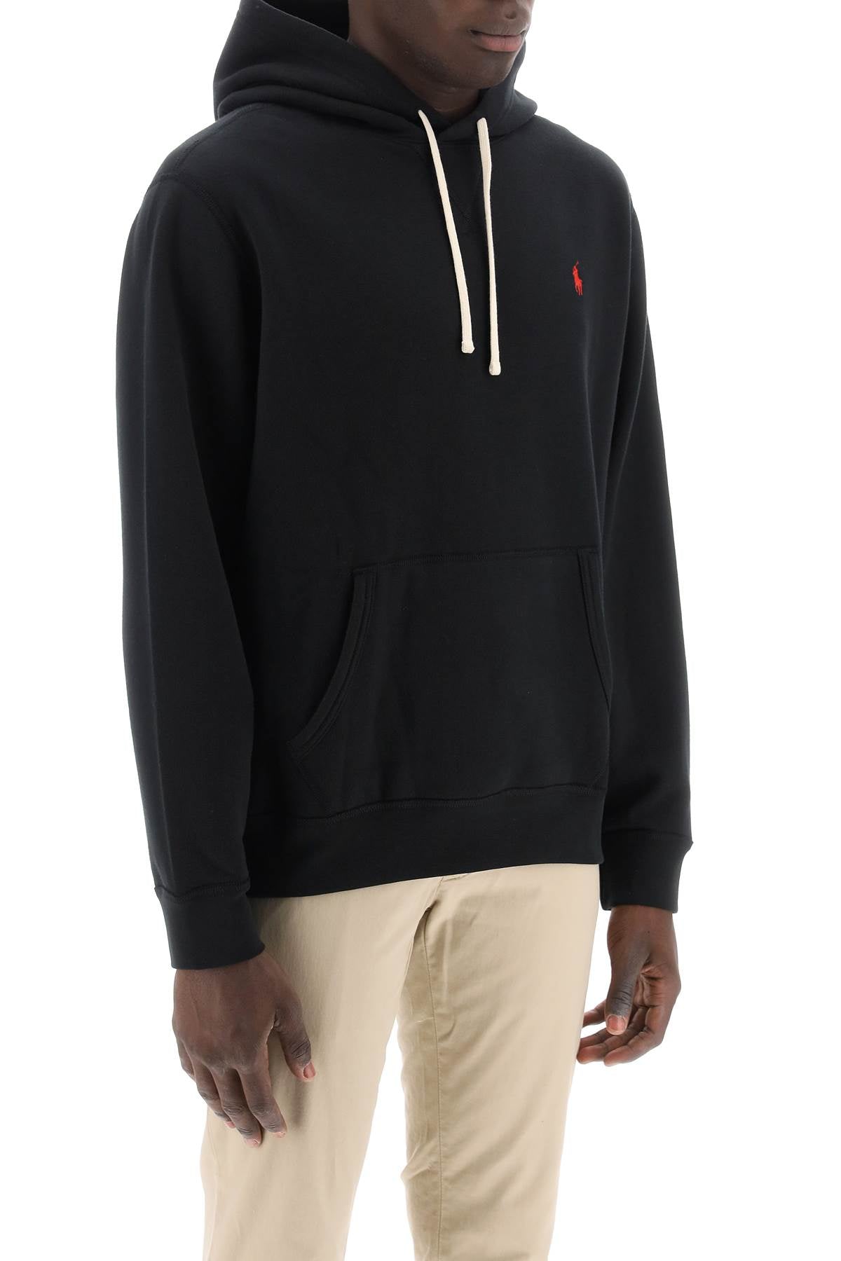 Polo Ralph Lauren fleece-back cotton hoodie image 1